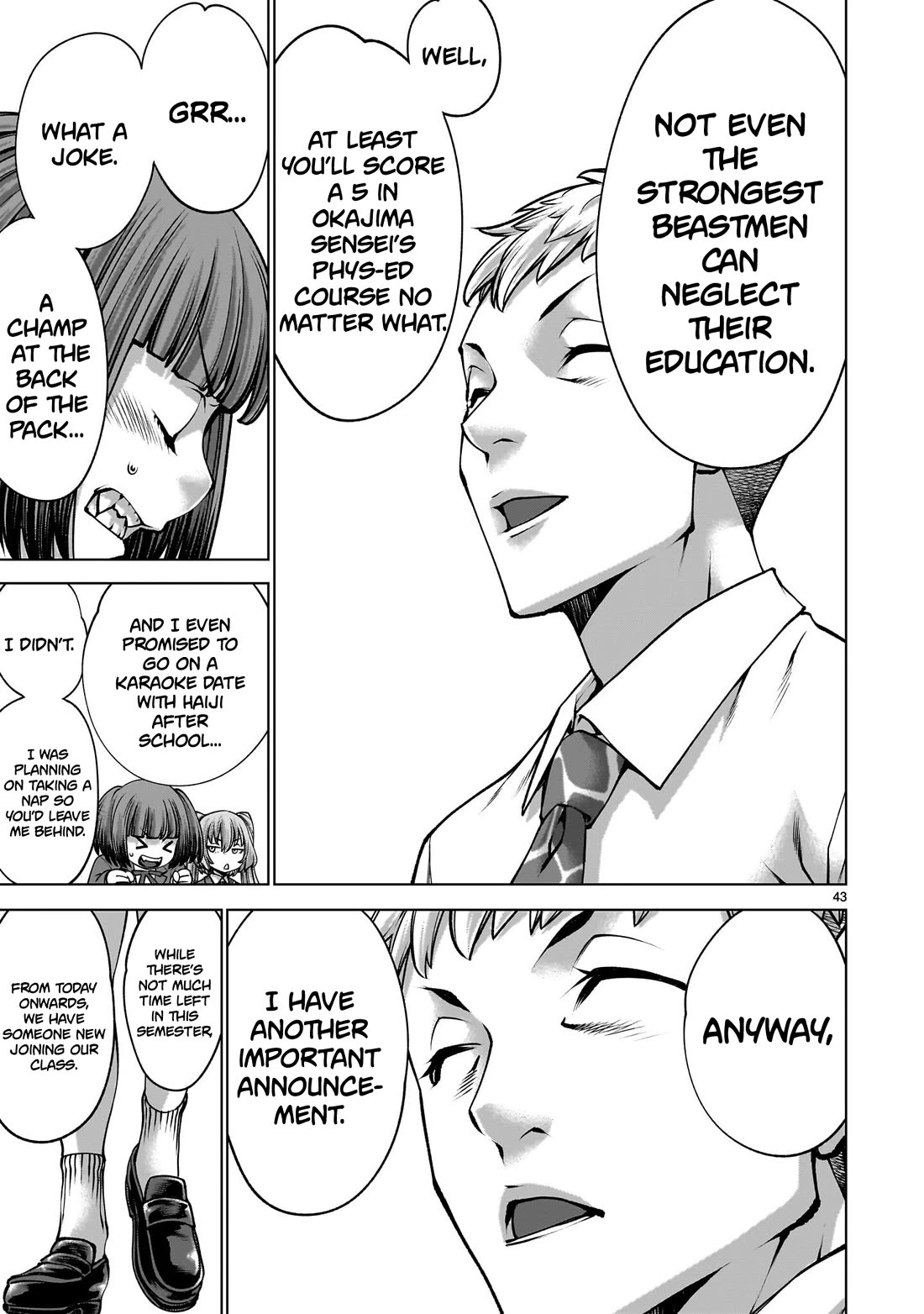 Killing Bites chapter 137 page 39