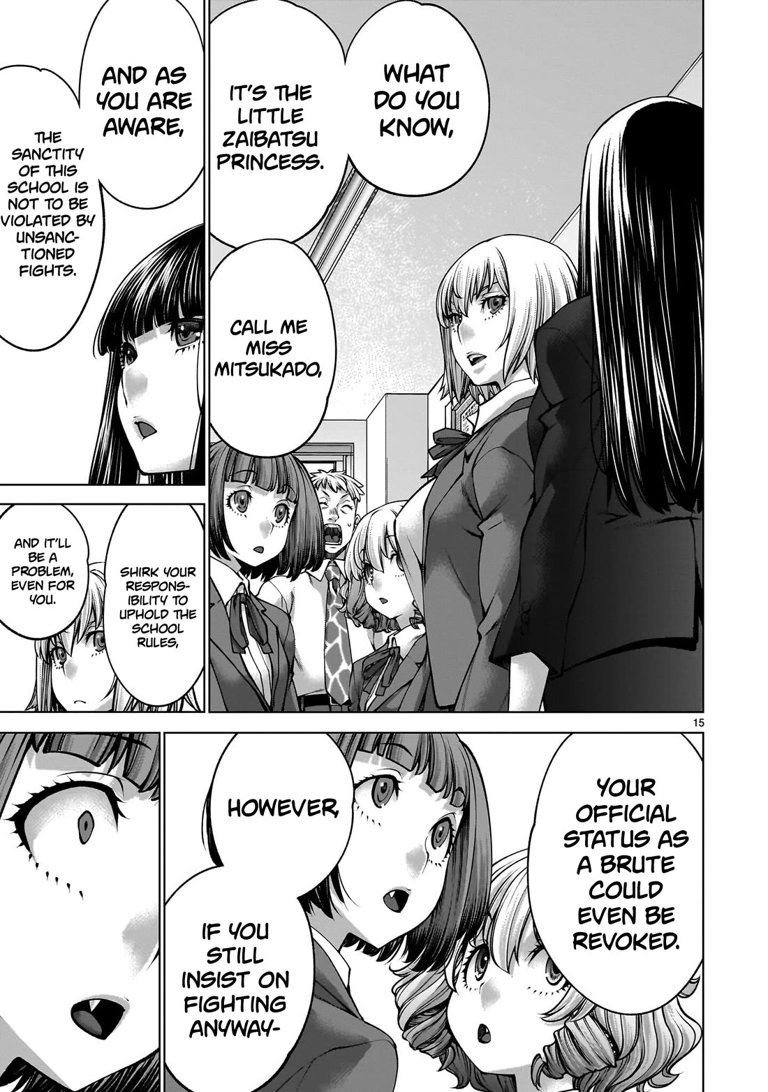 Killing Bites chapter 138 page 14