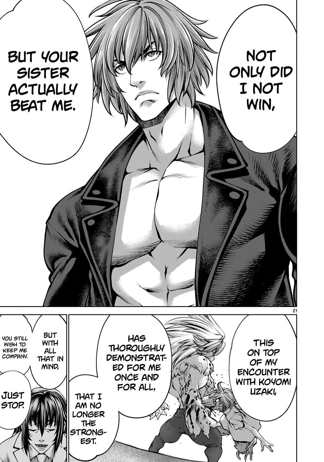 Killing Bites chapter 138 page 20