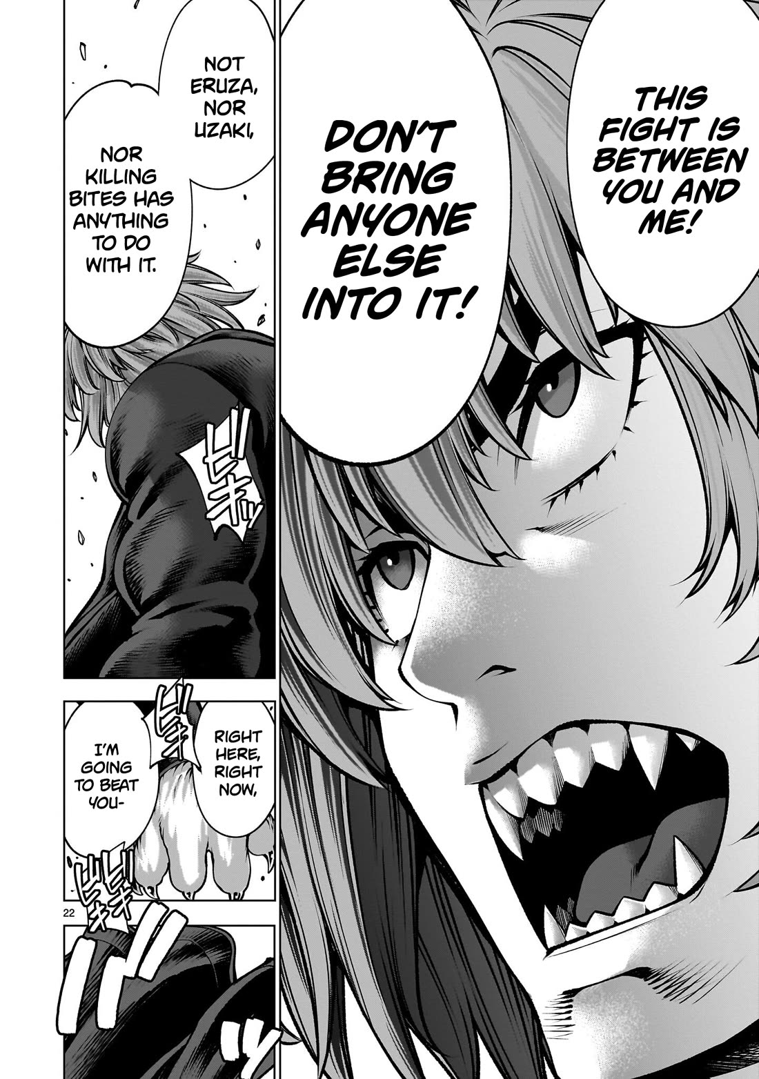 Killing Bites chapter 138 page 21