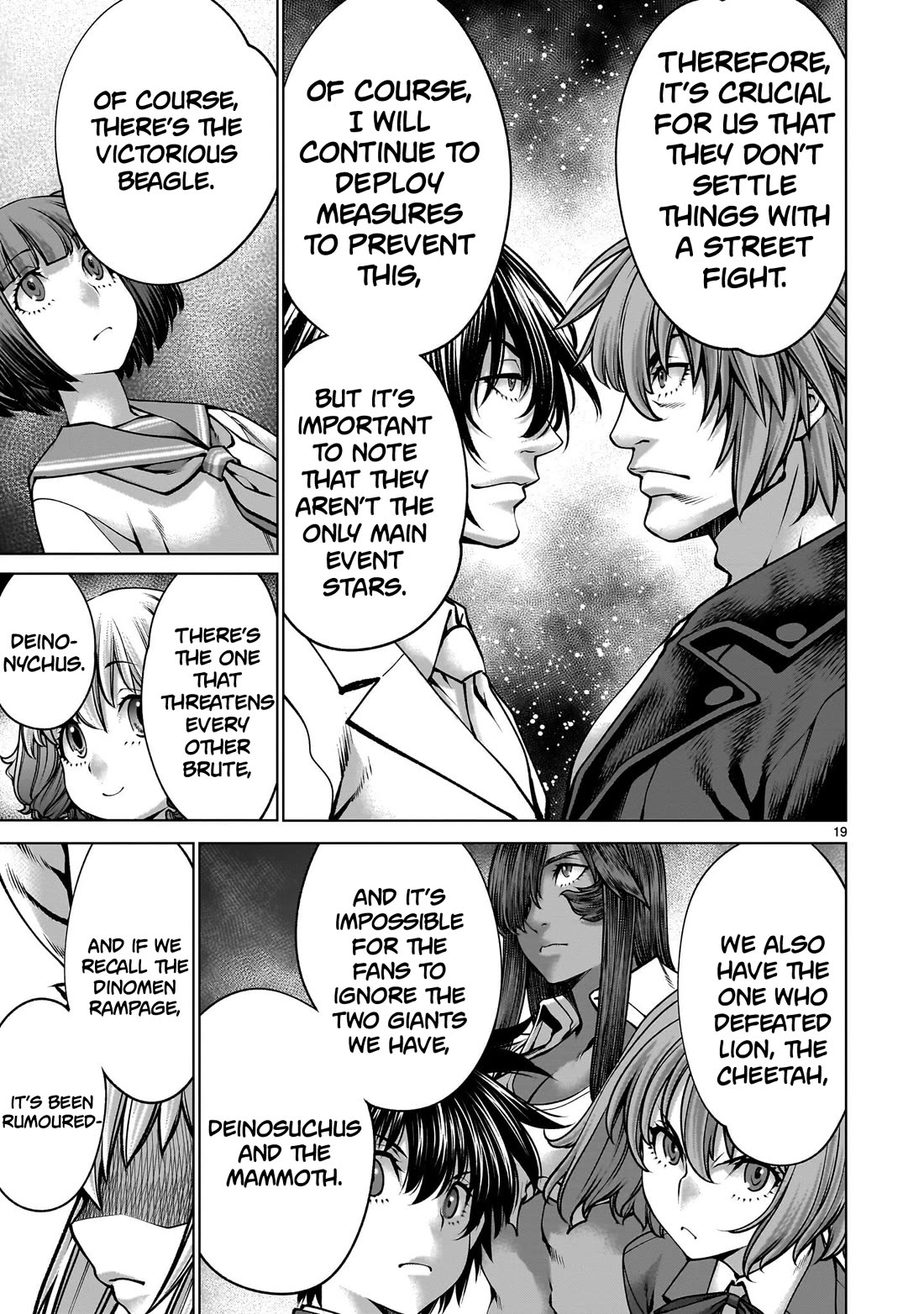 Killing Bites chapter 139 page 19