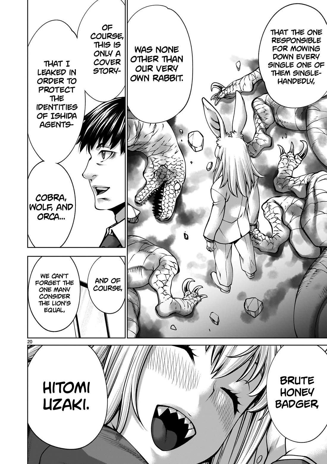 Killing Bites chapter 139 page 20