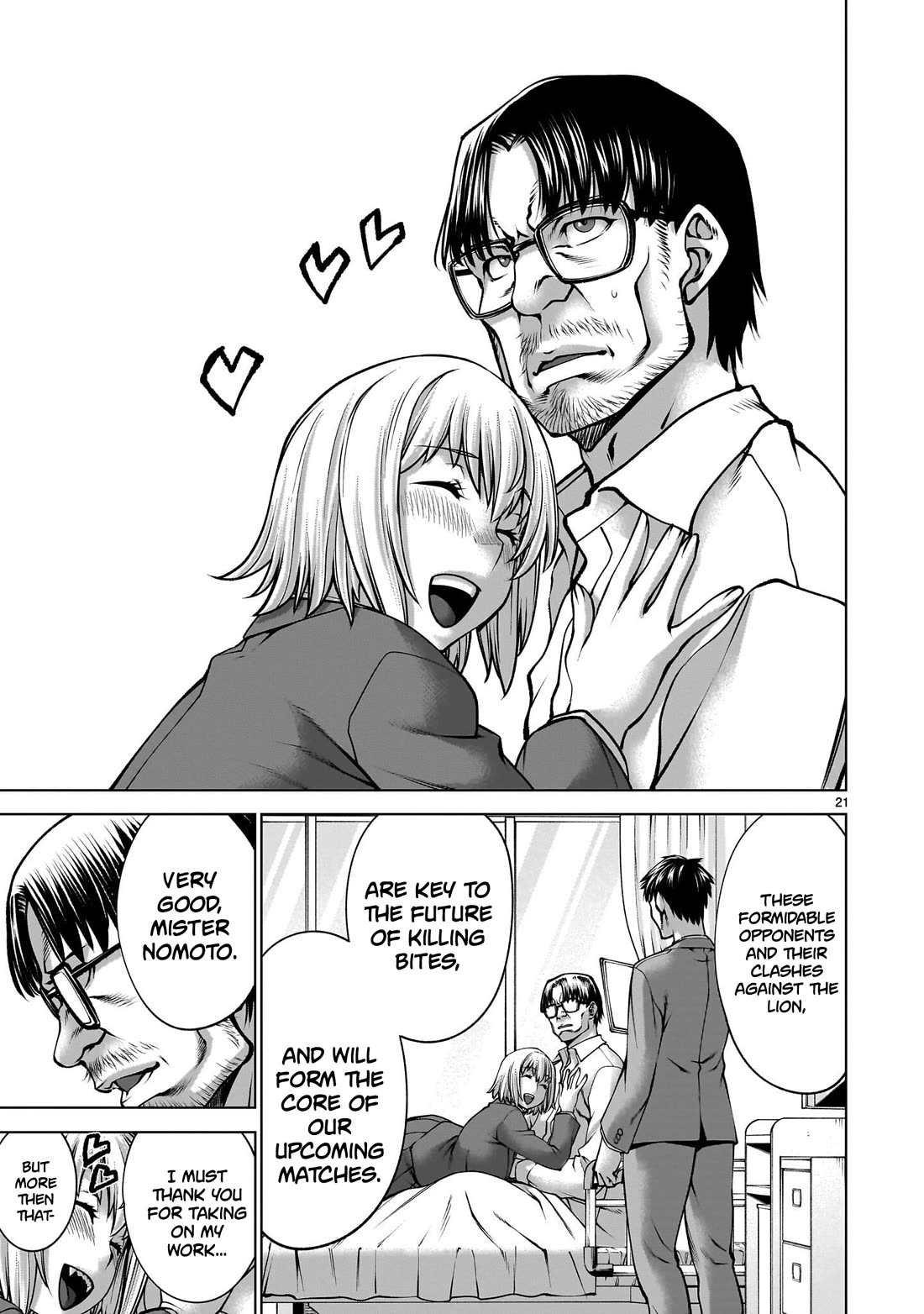 Killing Bites chapter 139 page 21