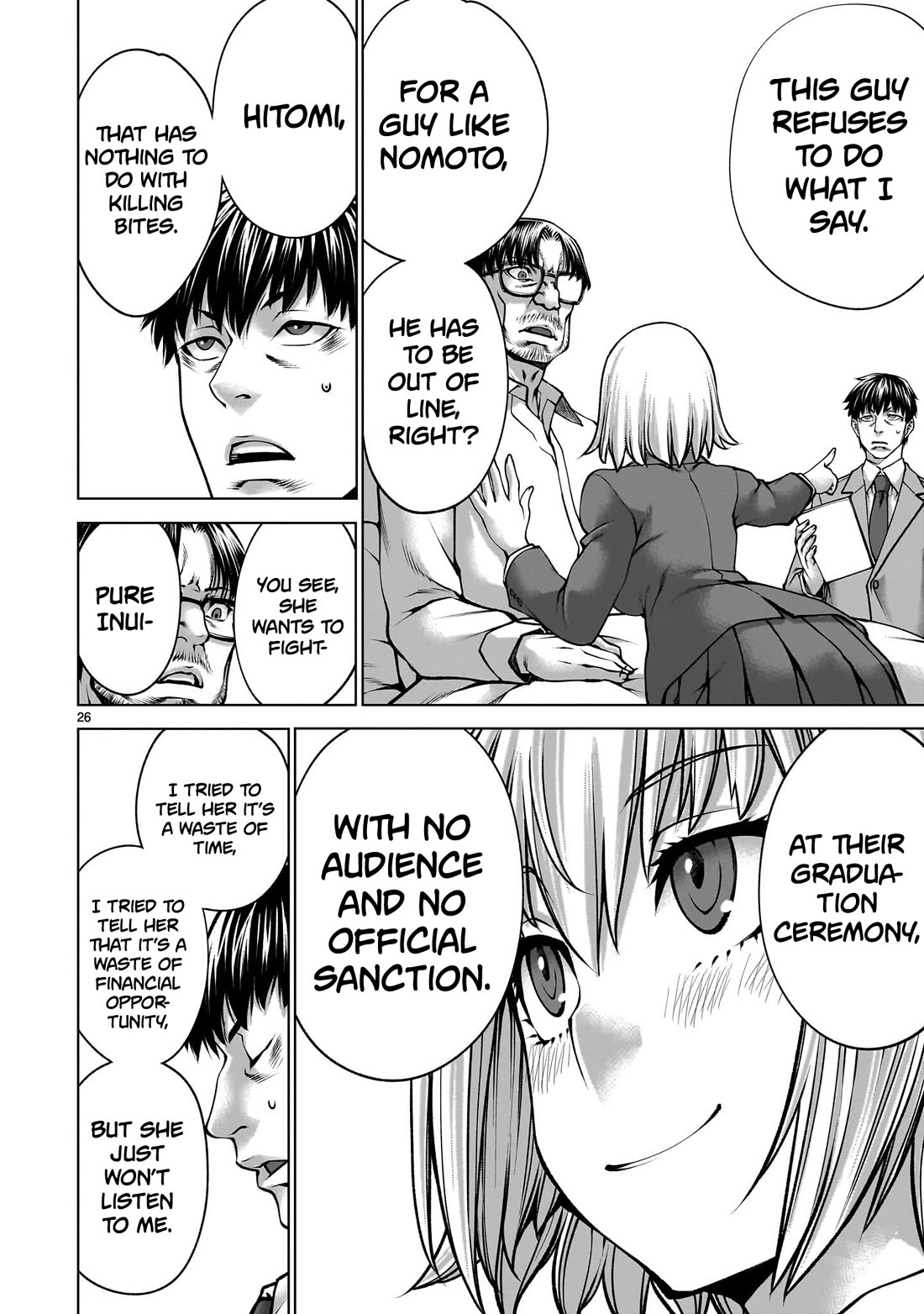 Killing Bites chapter 139 page 26