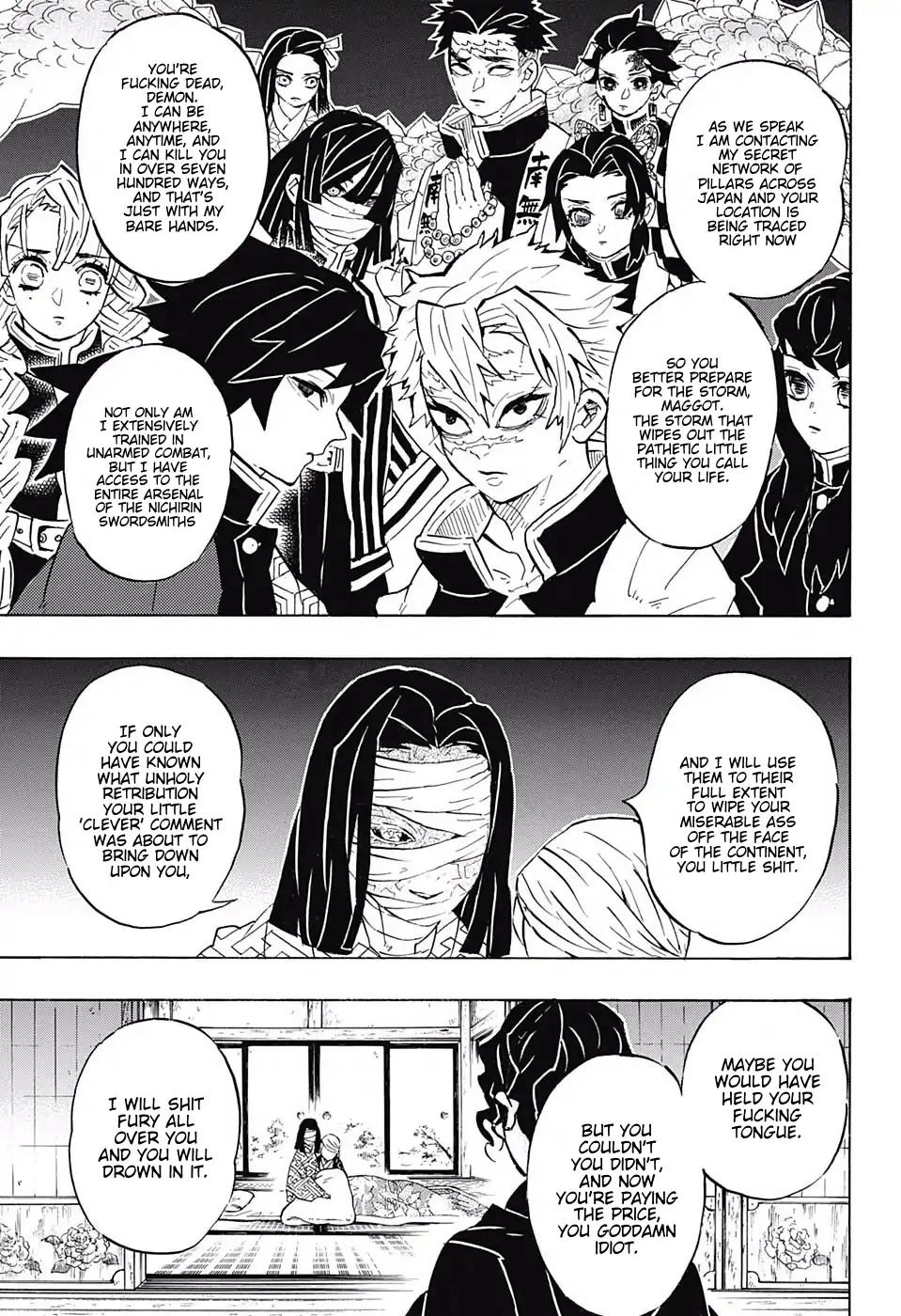 Kimetsu no Yaiba chapter 137 page 21