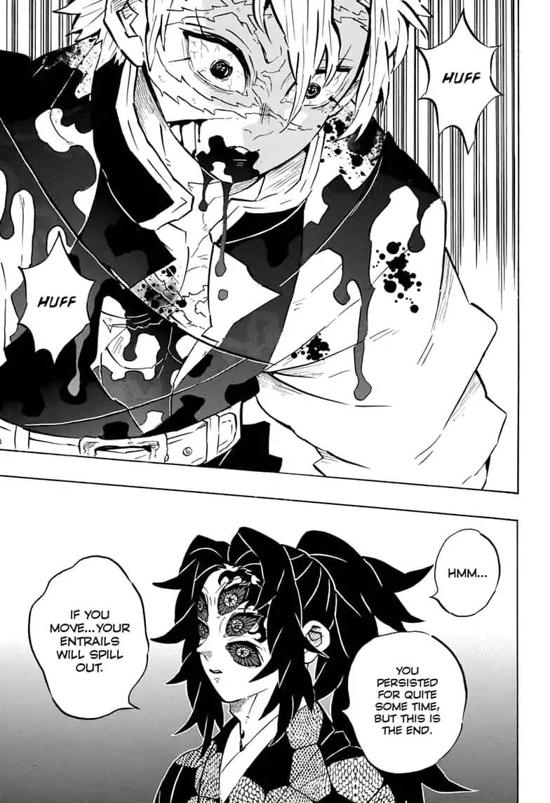 Kimetsu no Yaiba chapter 167 page 16