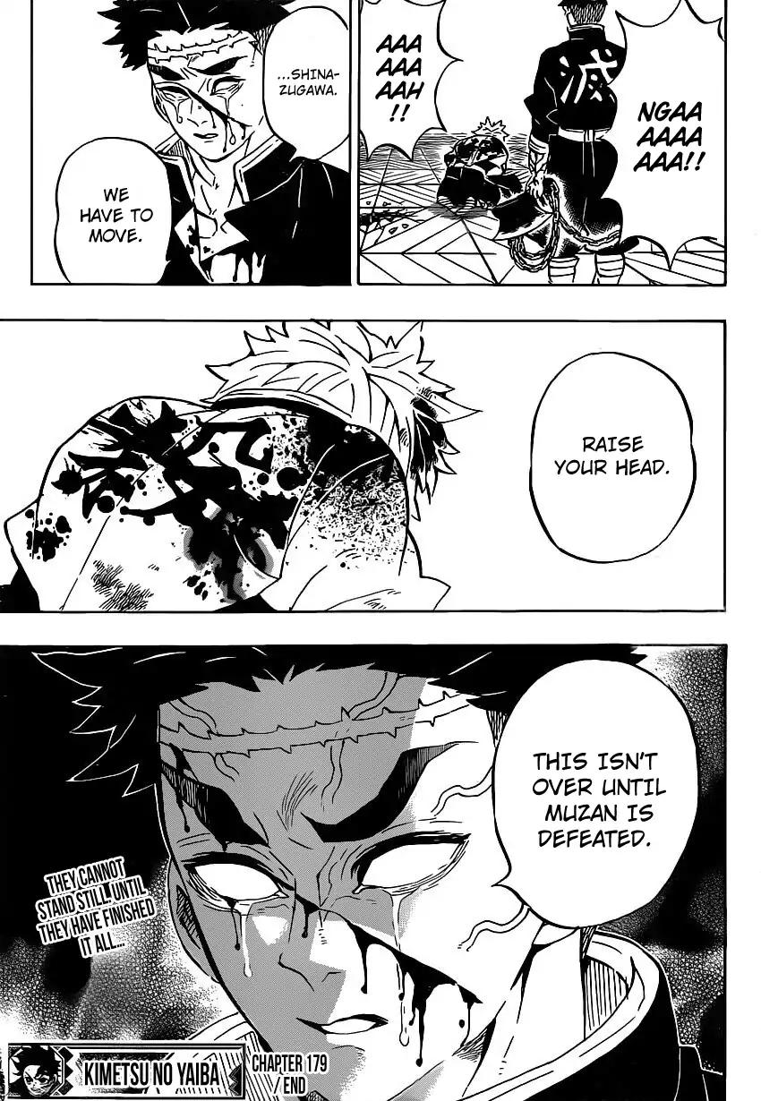Kimetsu no Yaiba chapter 179 page 19