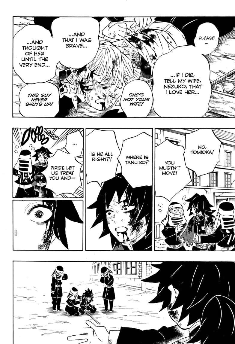 Kimetsu no Yaiba chapter 200 page 18