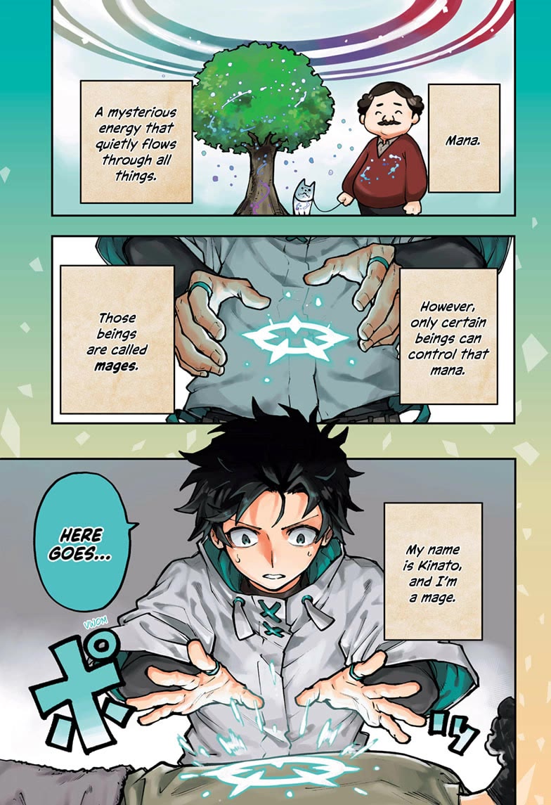 Kinato’s Magic chapter 1 page 1