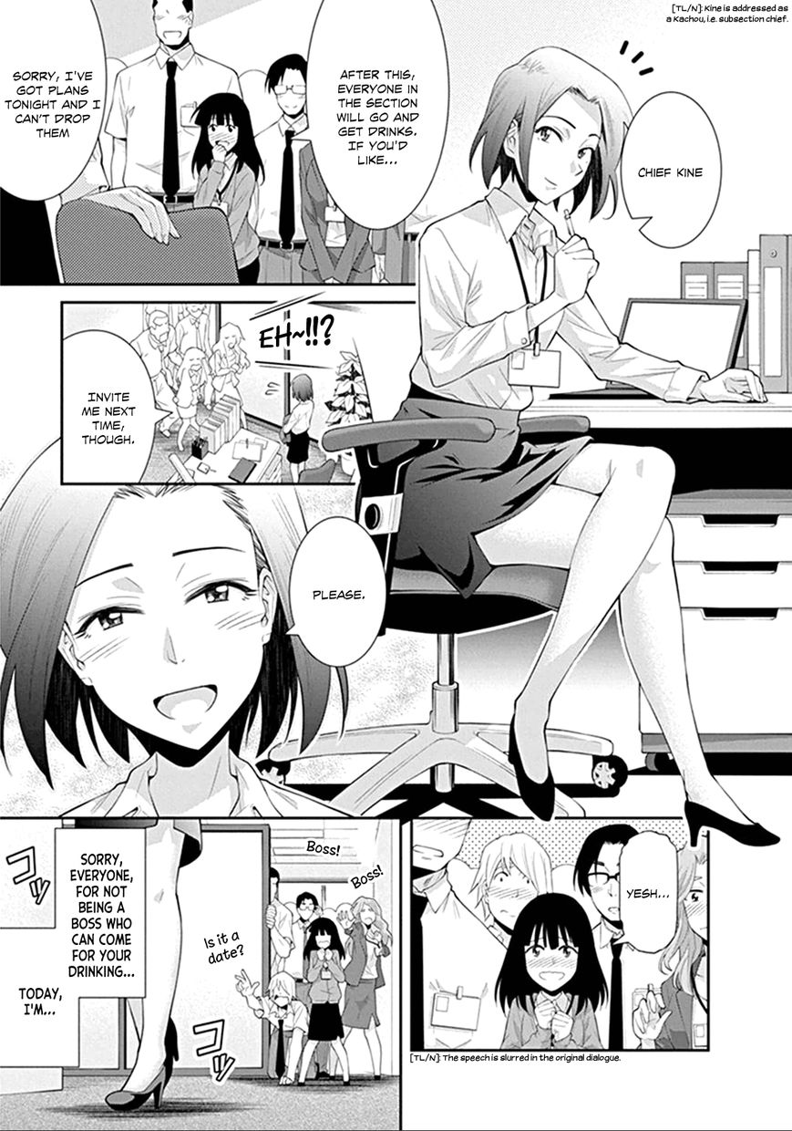 Kine-san no 1-ri de Cinema chapter 3 page 1