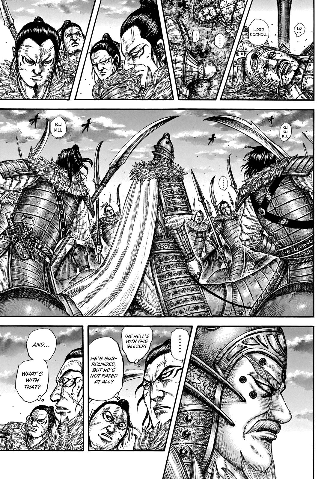 Kingdom chapter 693 page 14