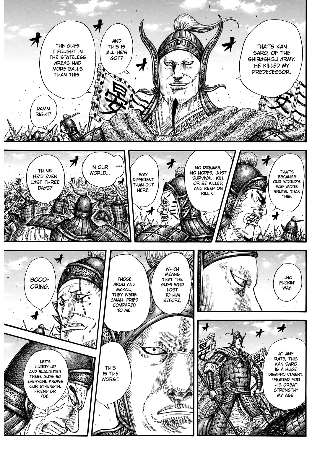 Kingdom chapter 865 page 9