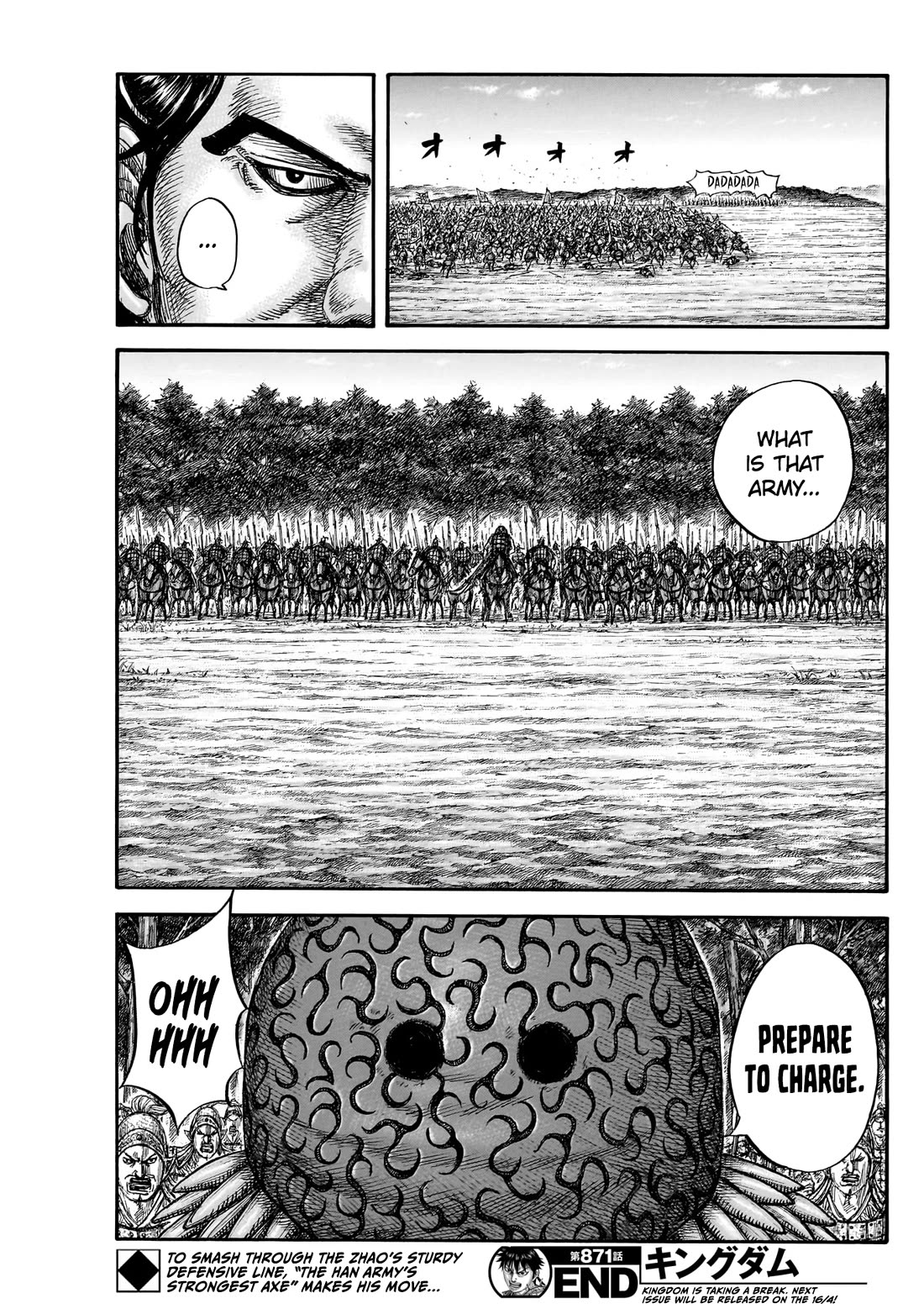 Kingdom chapter 871 page 20