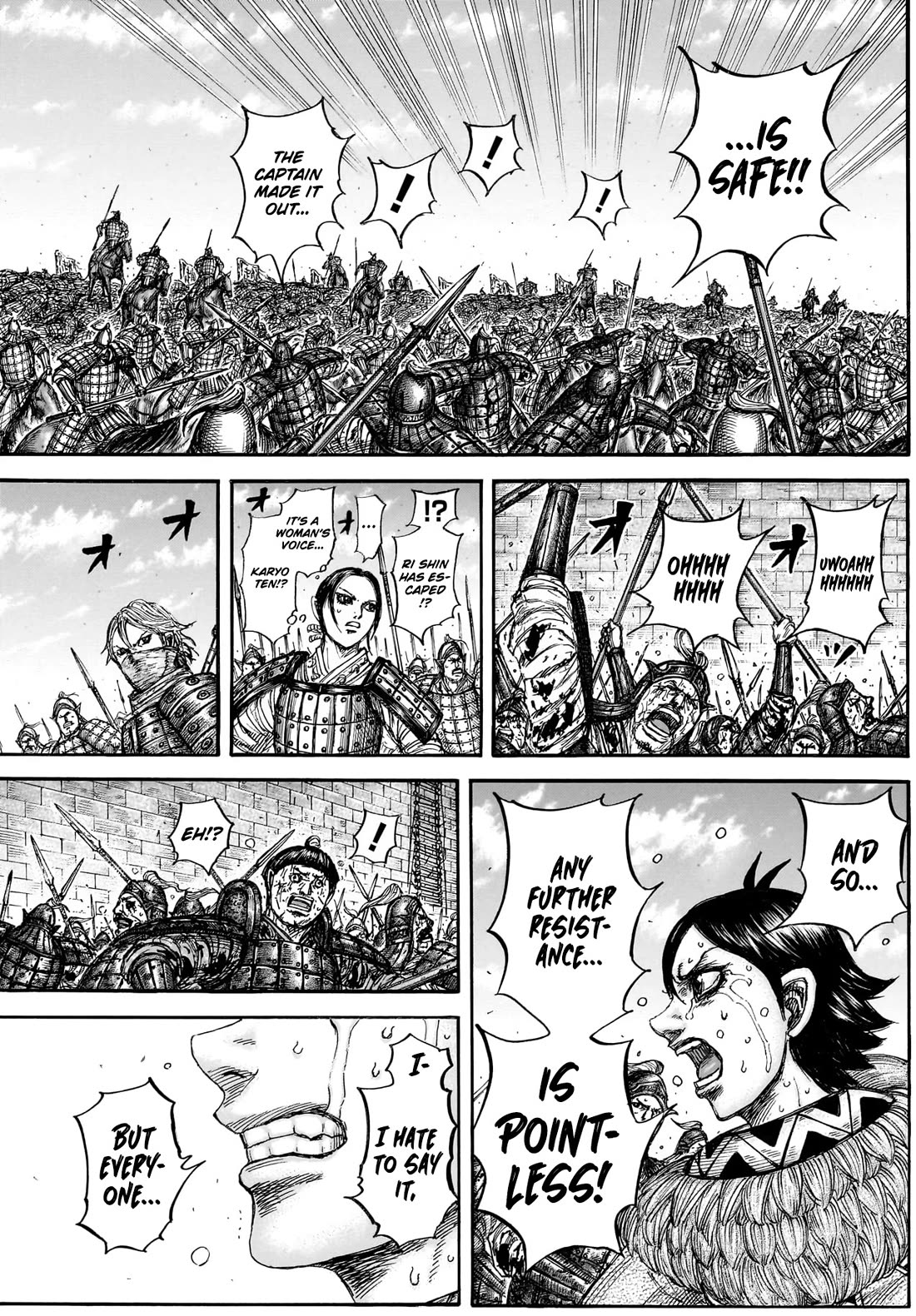 Kingdom chapter 883 page 8