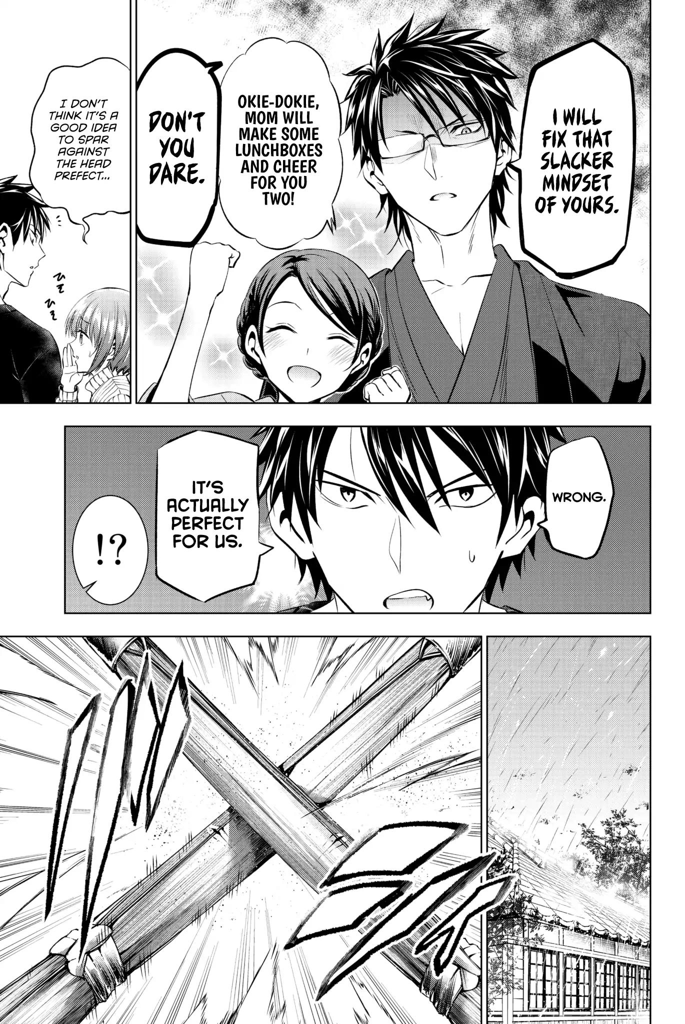 Kishuku Gakkou no Juliet chapter 55 page 11