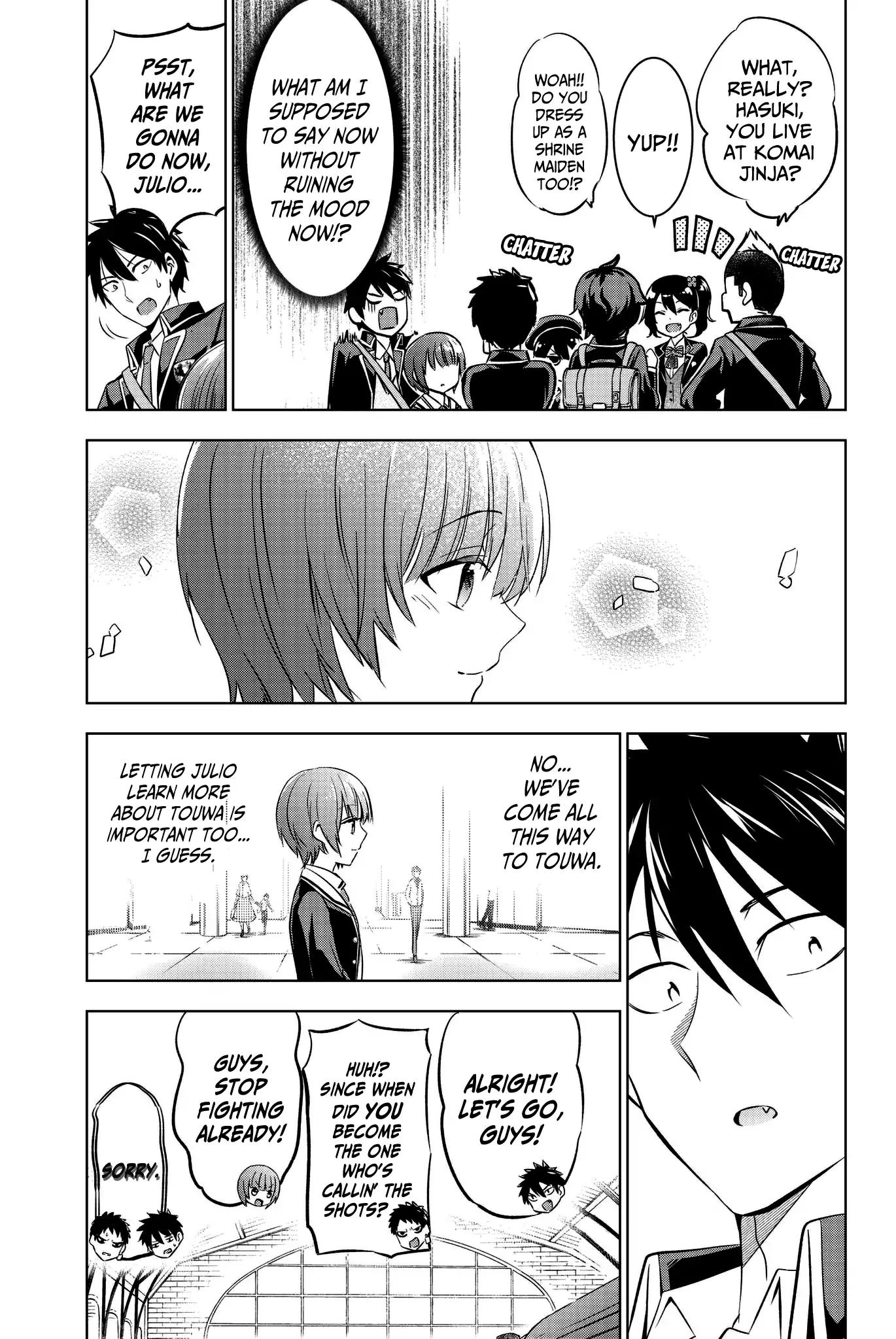 Kishuku Gakkou no Juliet chapter 48 page 11