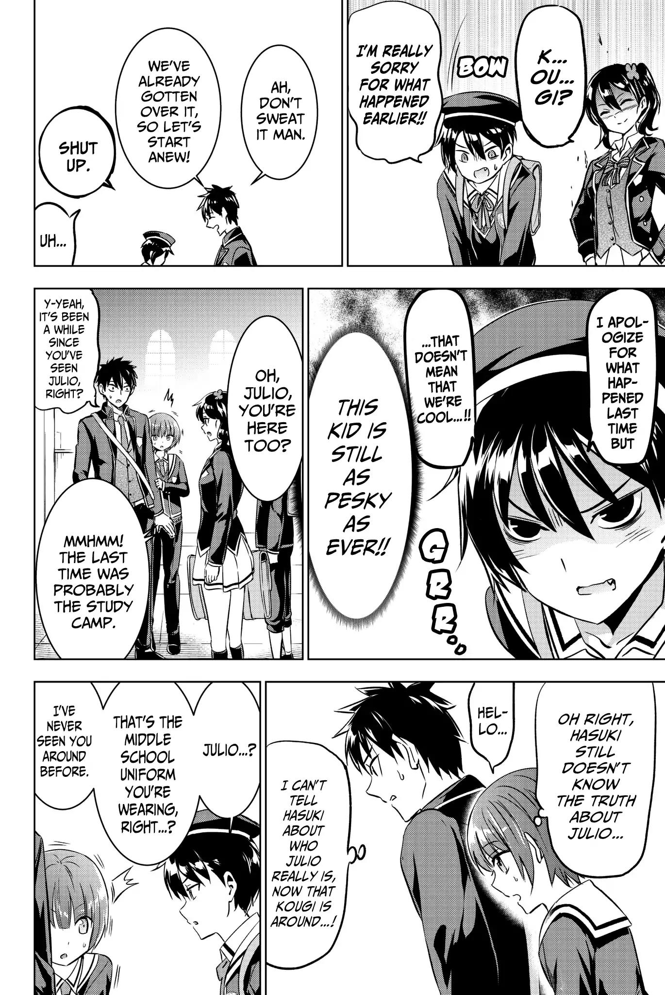 Kishuku Gakkou no Juliet chapter 48 page 8