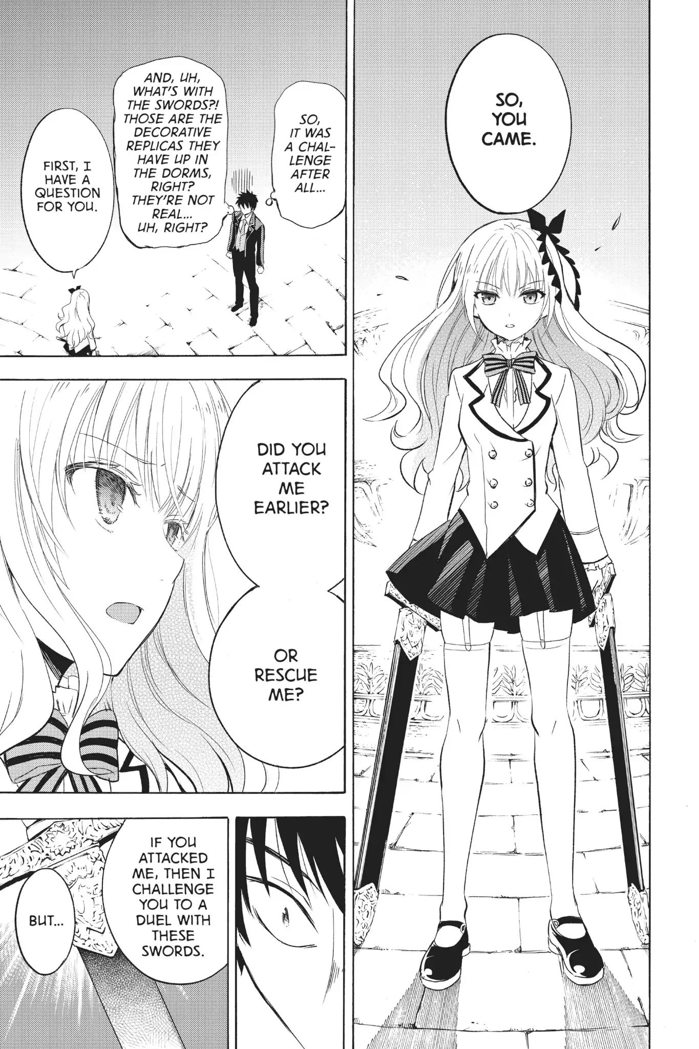 Kishuku Gakkou no Juliet chapter 1 page 38