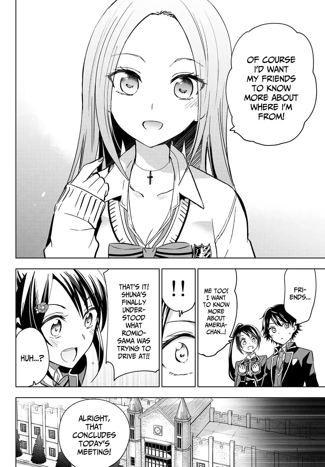 Kishuku Gakkou no Juliet chapter 100 page 14