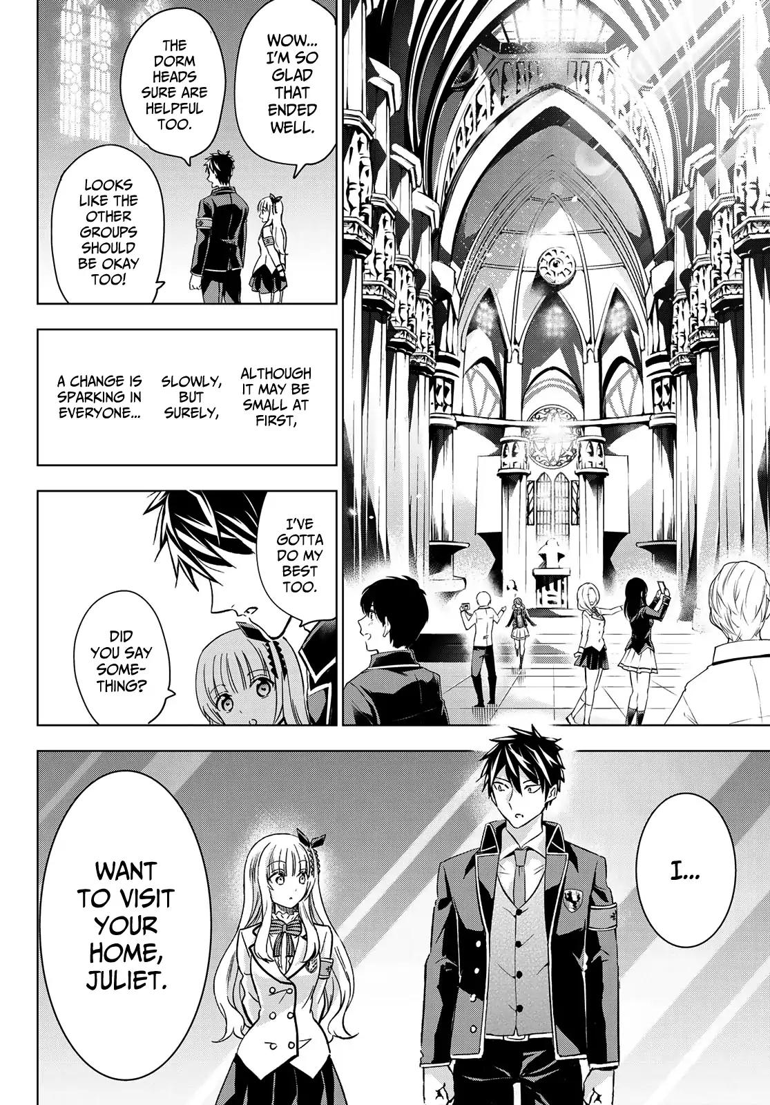 Kishuku Gakkou no Juliet chapter 102 page 16