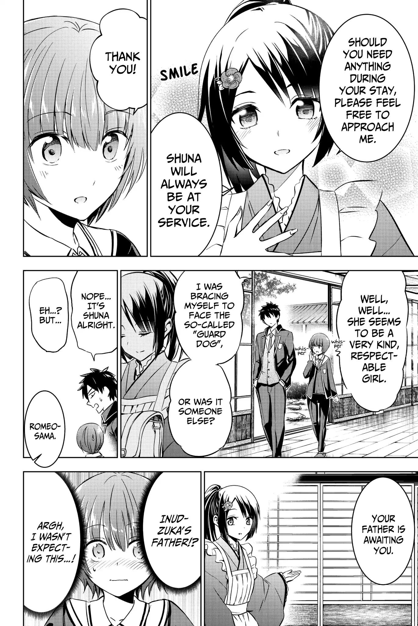 Kishuku Gakkou no Juliet chapter 49 page 7