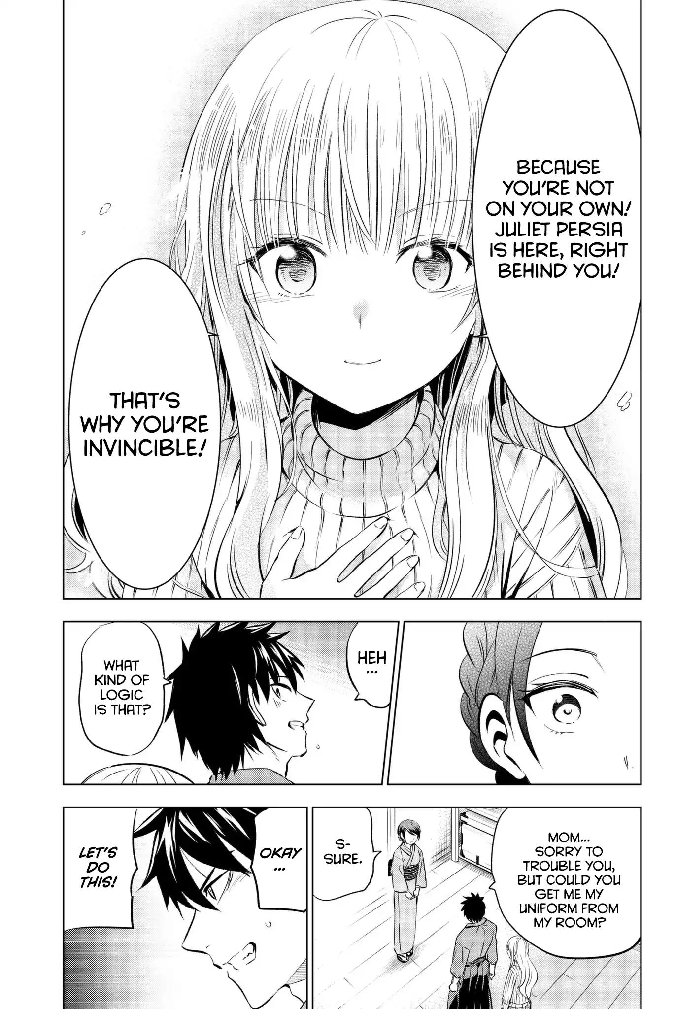 Kishuku Gakkou no Juliet chapter 57 page 9