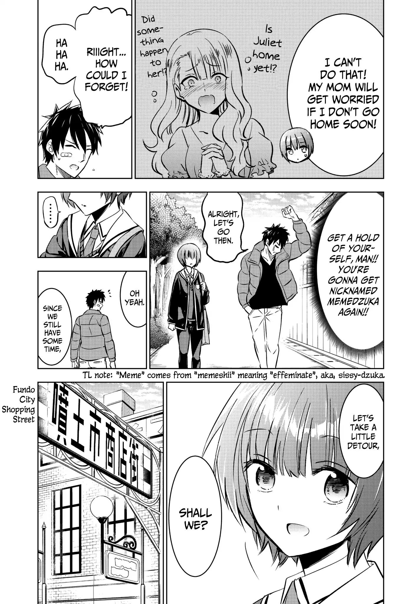 Kishuku Gakkou no Juliet chapter 59 page 8