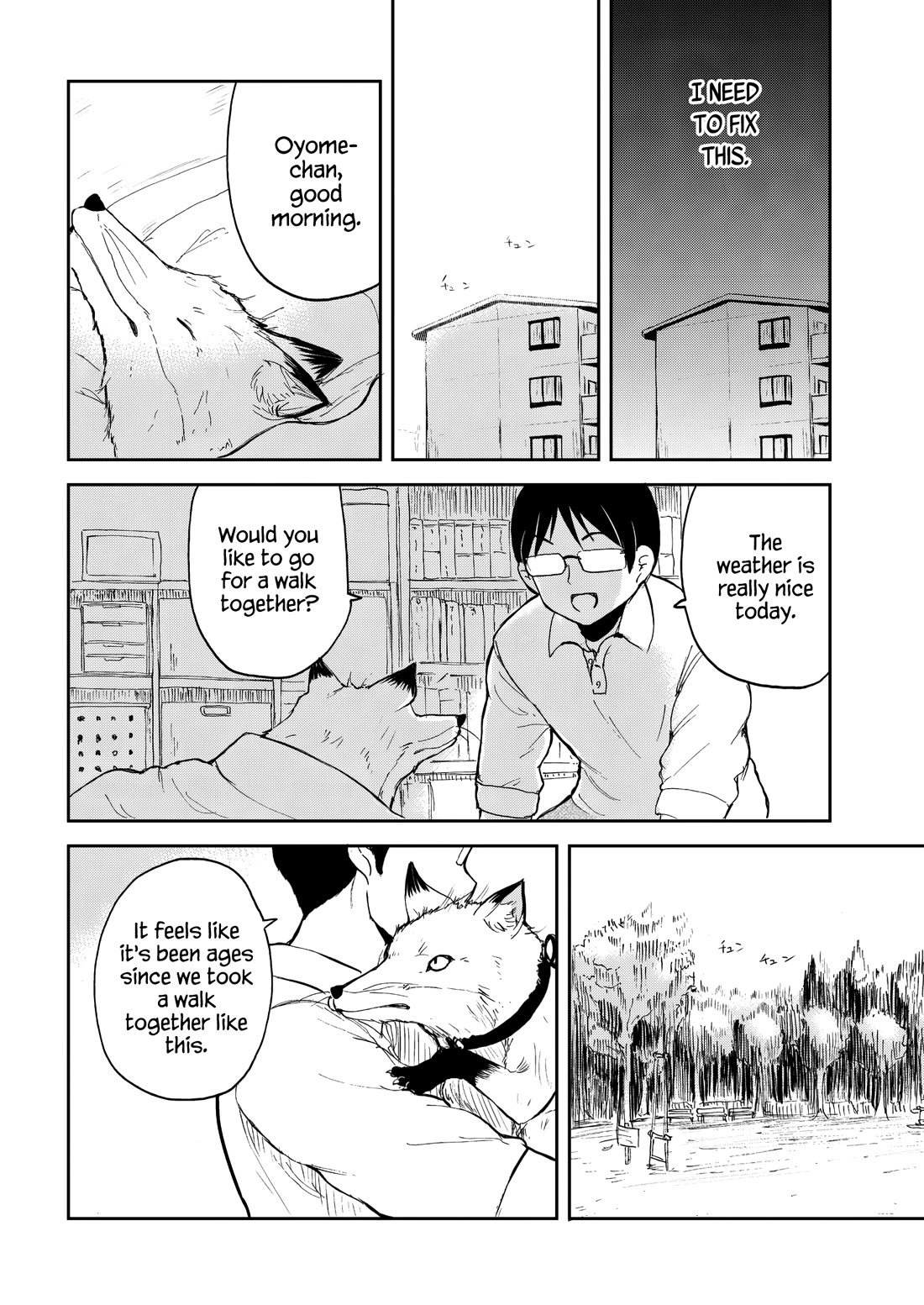 Kitsune no Oyome-chan chapter 32 page 14