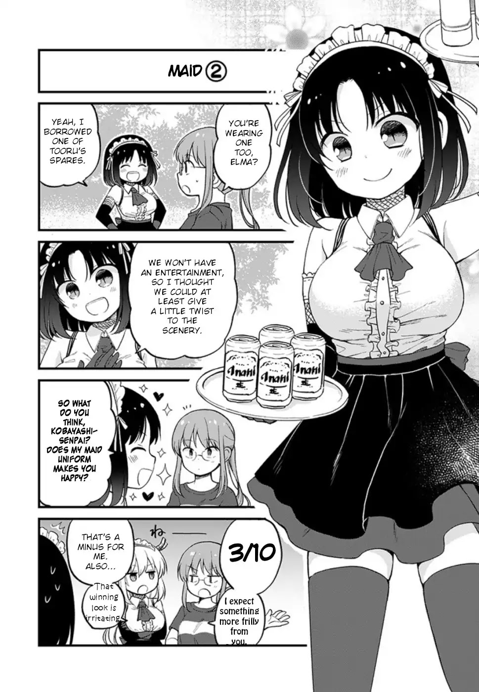 Kobayashi-san chi no Maid Dragon: Elma OL Nikki chapter 24 page 8