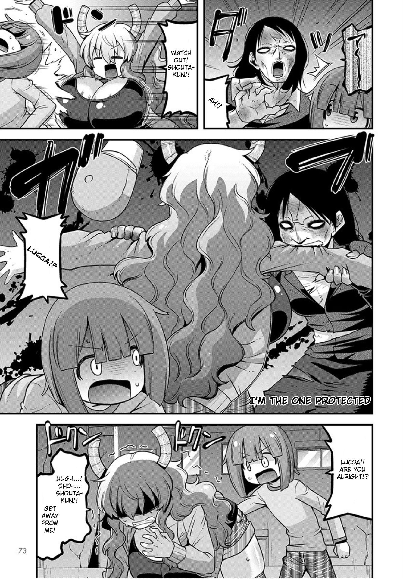 Kobayashi-san-chi no Maid Dragon: Lucoa wa Boku no xx Desu chapter 22 page 3