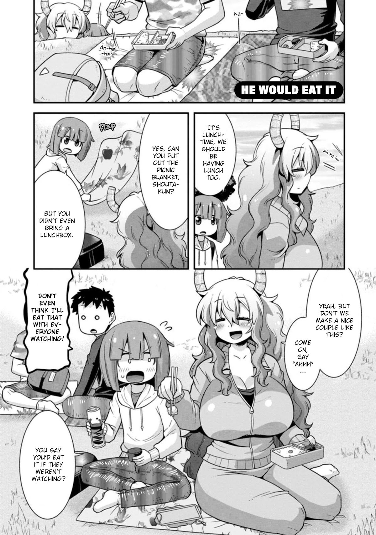 Kobayashi-san-chi no Maid Dragon: Lucoa wa Boku no xx Desu chapter 28 page 11