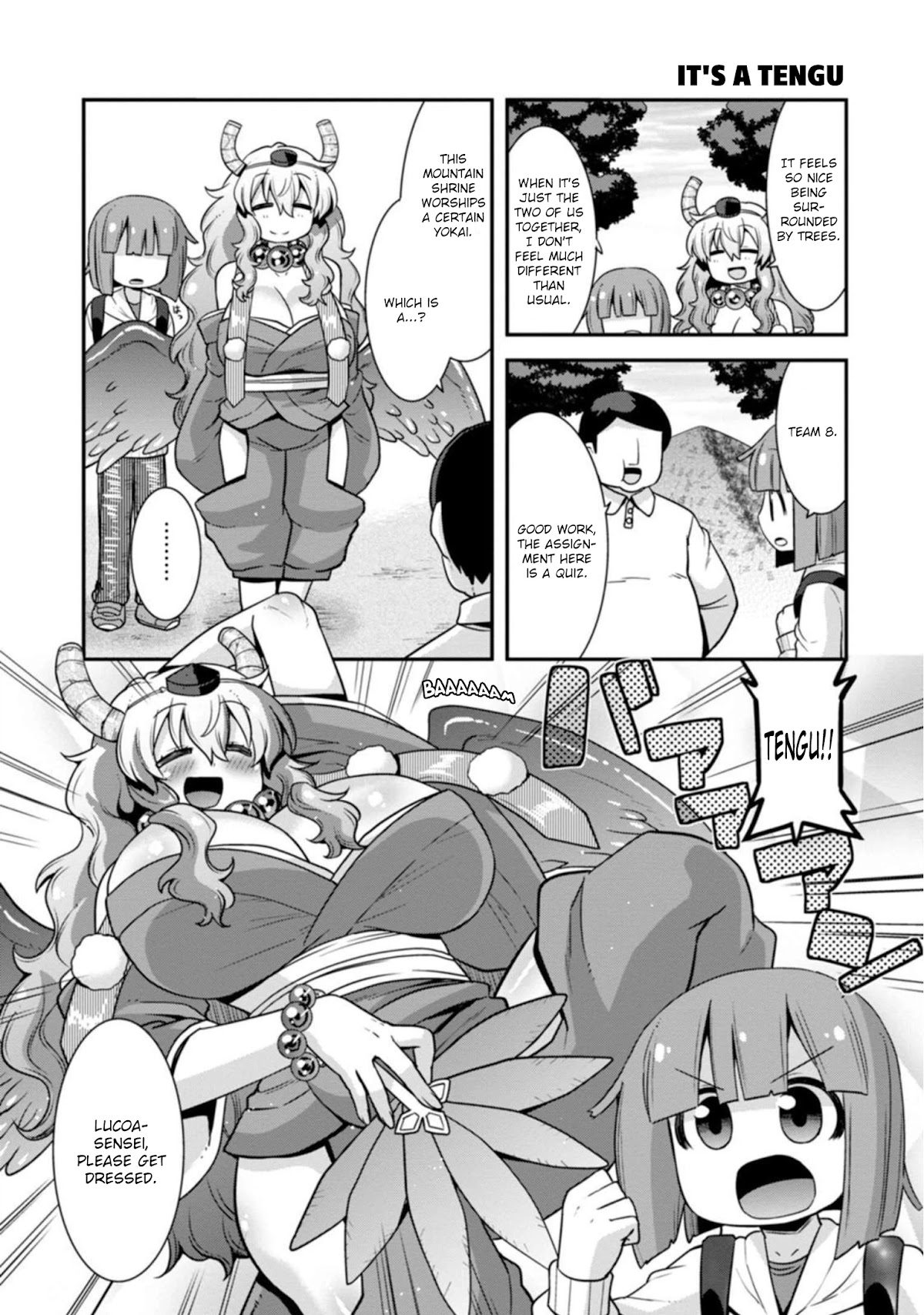 Kobayashi-san-chi no Maid Dragon: Lucoa wa Boku no xx Desu chapter 28 page 7