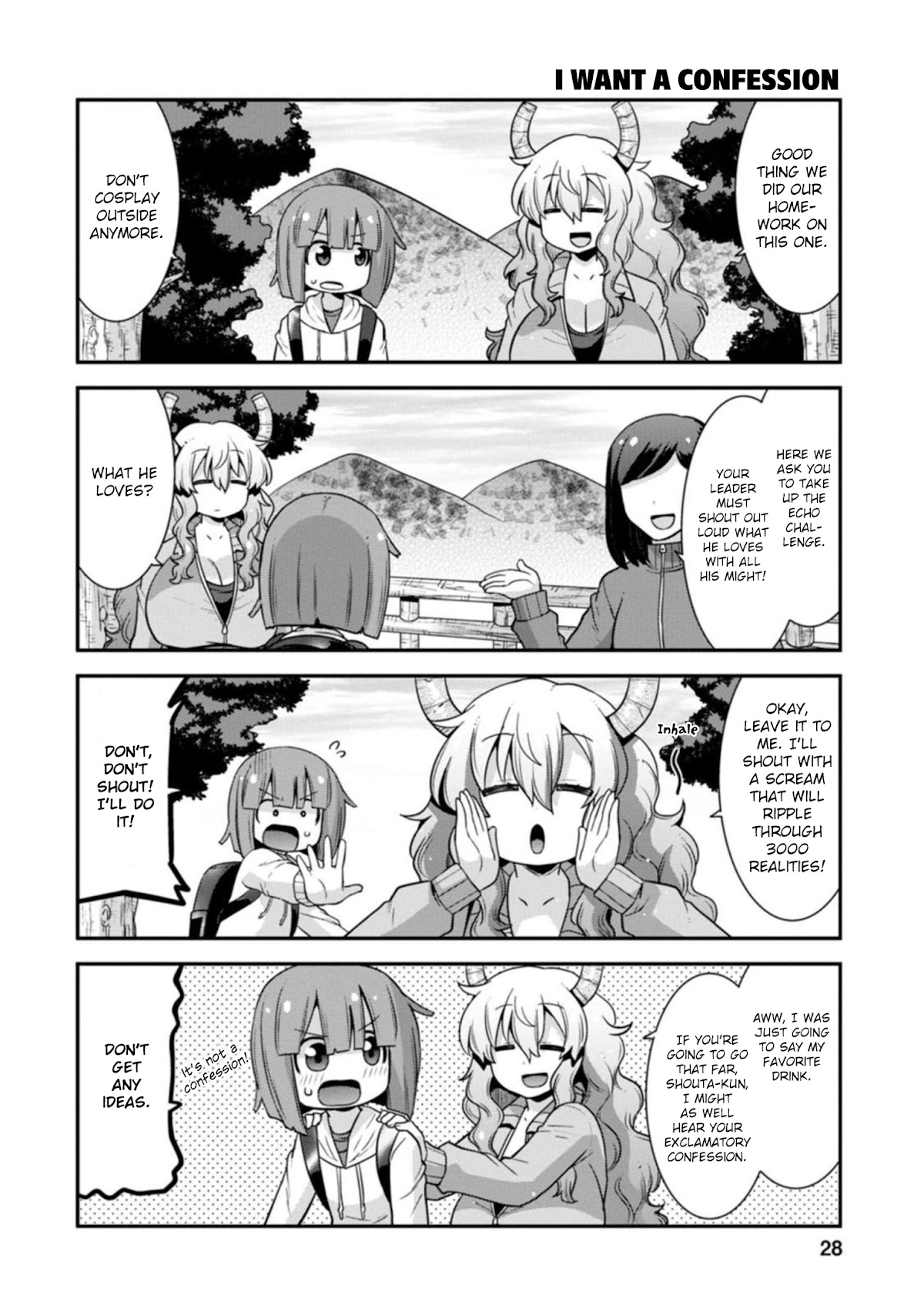 Kobayashi-san-chi no Maid Dragon: Lucoa wa Boku no xx Desu chapter 28 page 8