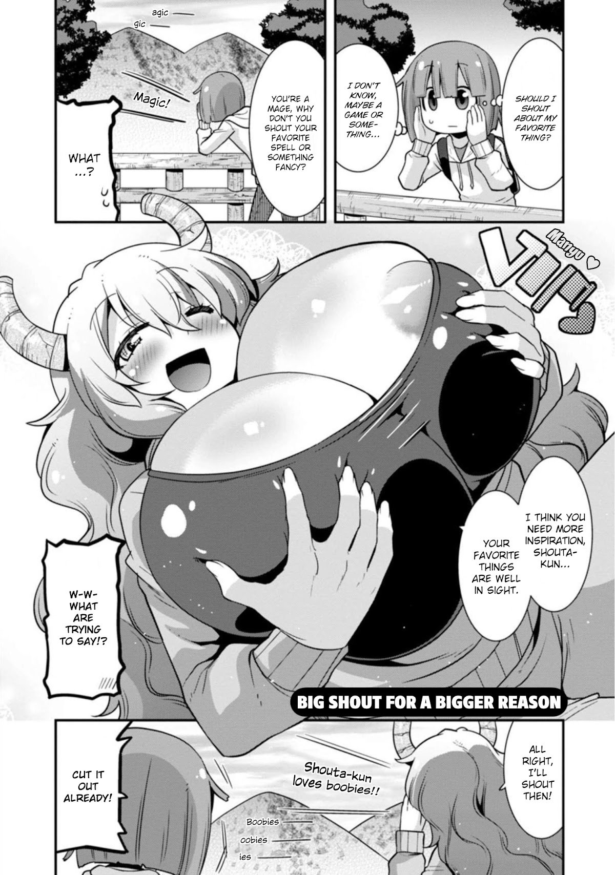 Kobayashi-san-chi no Maid Dragon: Lucoa wa Boku no xx Desu chapter 28 page 9