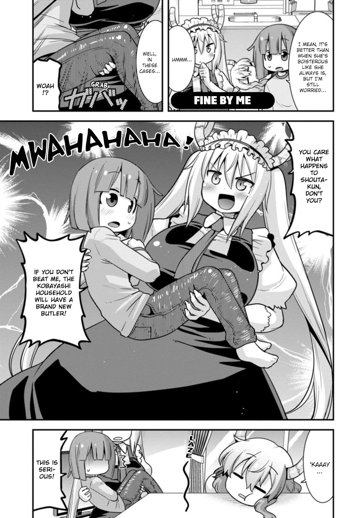 Kobayashi-san-chi no Maid Dragon: Lucoa wa Boku no xx Desu chapter 29 page 3