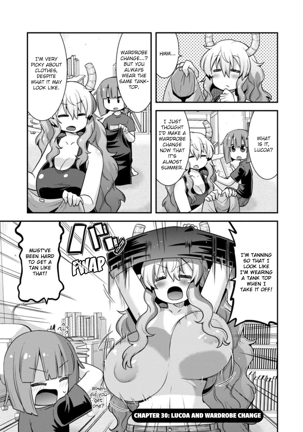 Kobayashi-san-chi no Maid Dragon: Lucoa wa Boku no xx Desu chapter 30 page 1