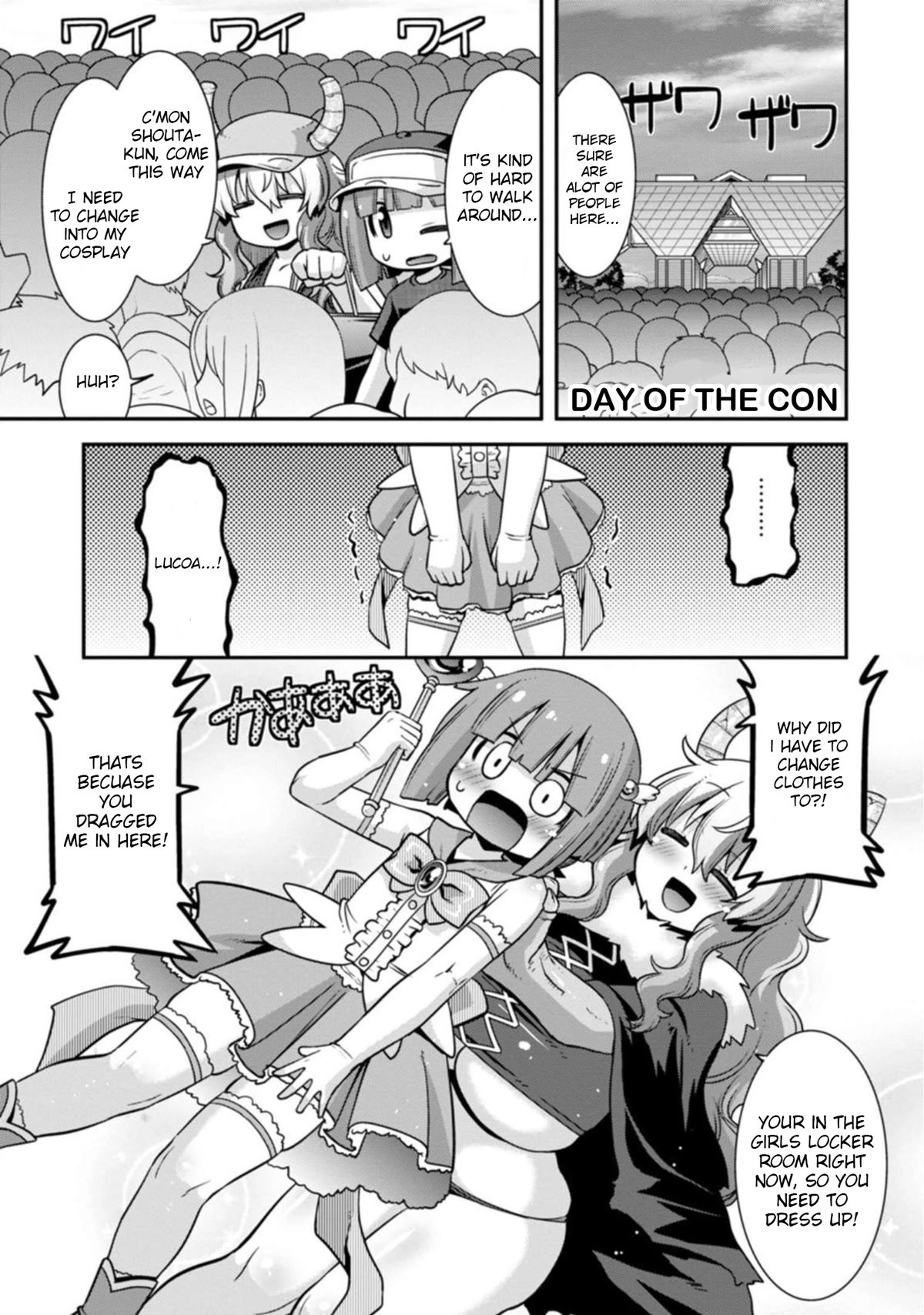 Kobayashi-san-chi no Maid Dragon: Lucoa wa Boku no xx Desu chapter 32 page 14