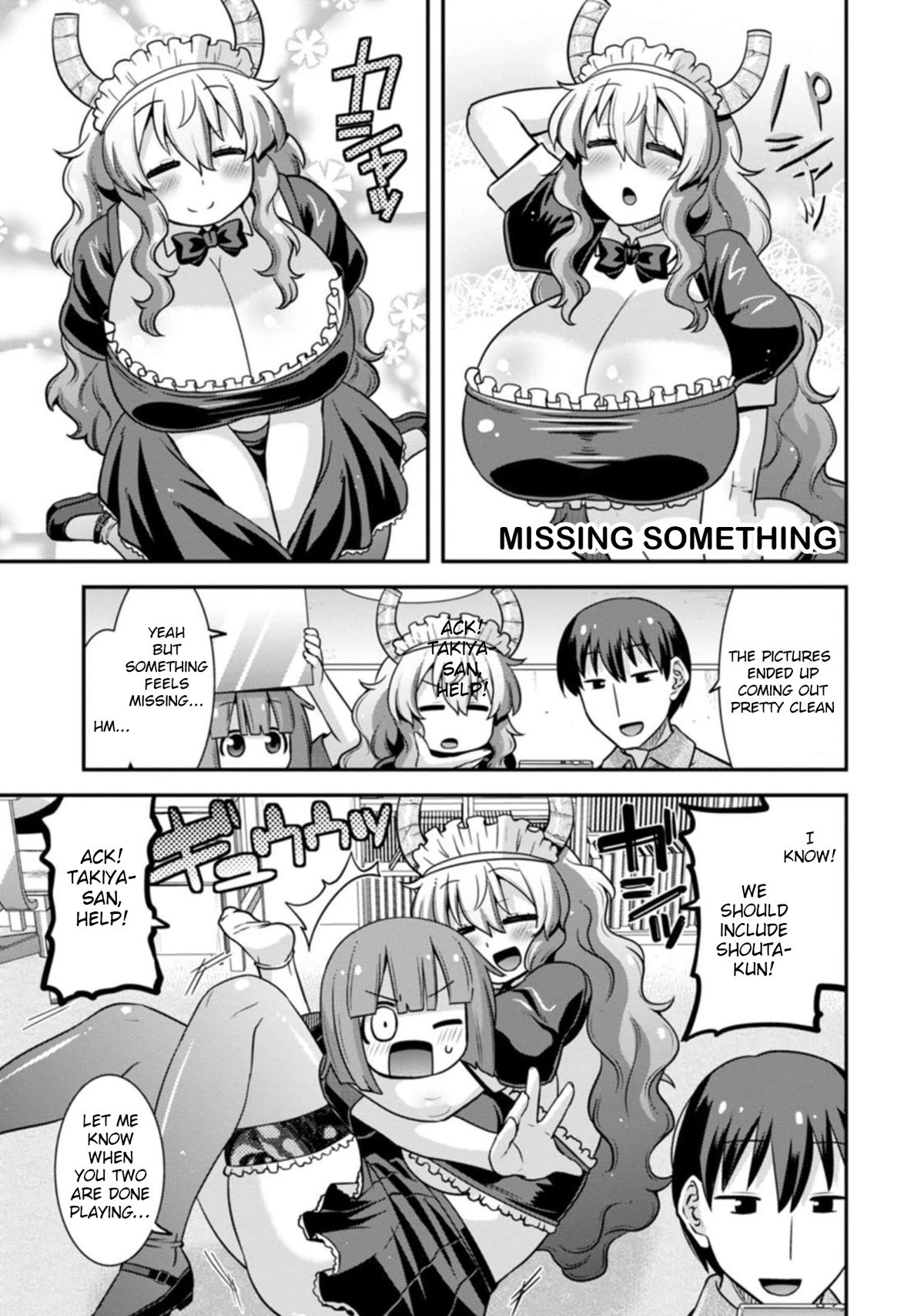 Kobayashi-san-chi no Maid Dragon: Lucoa wa Boku no xx Desu chapter 32 page 7