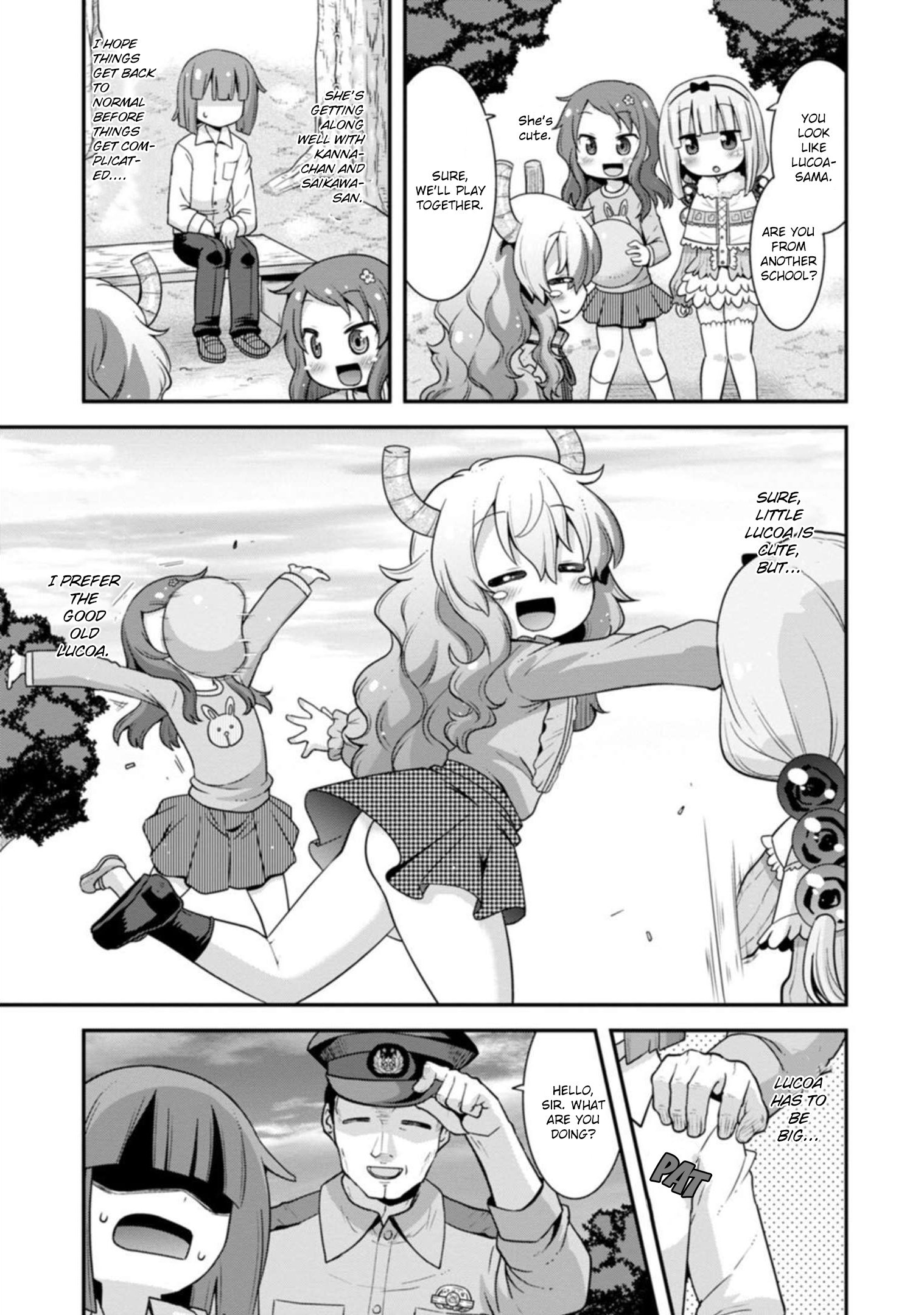 Kobayashi-san-chi no Maid Dragon: Lucoa wa Boku no xx Desu chapter 34 page 13