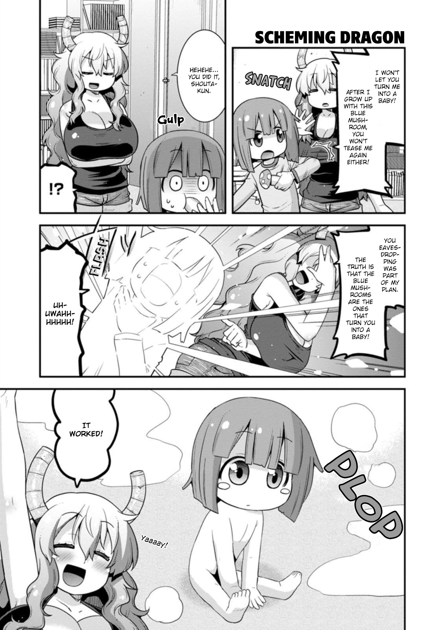 Kobayashi-san-chi no Maid Dragon: Lucoa wa Boku no xx Desu chapter 34 page 3