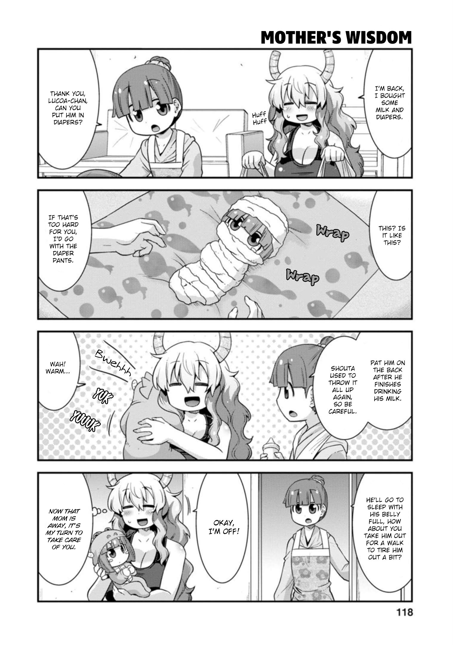 Kobayashi-san-chi no Maid Dragon: Lucoa wa Boku no xx Desu chapter 34 page 6