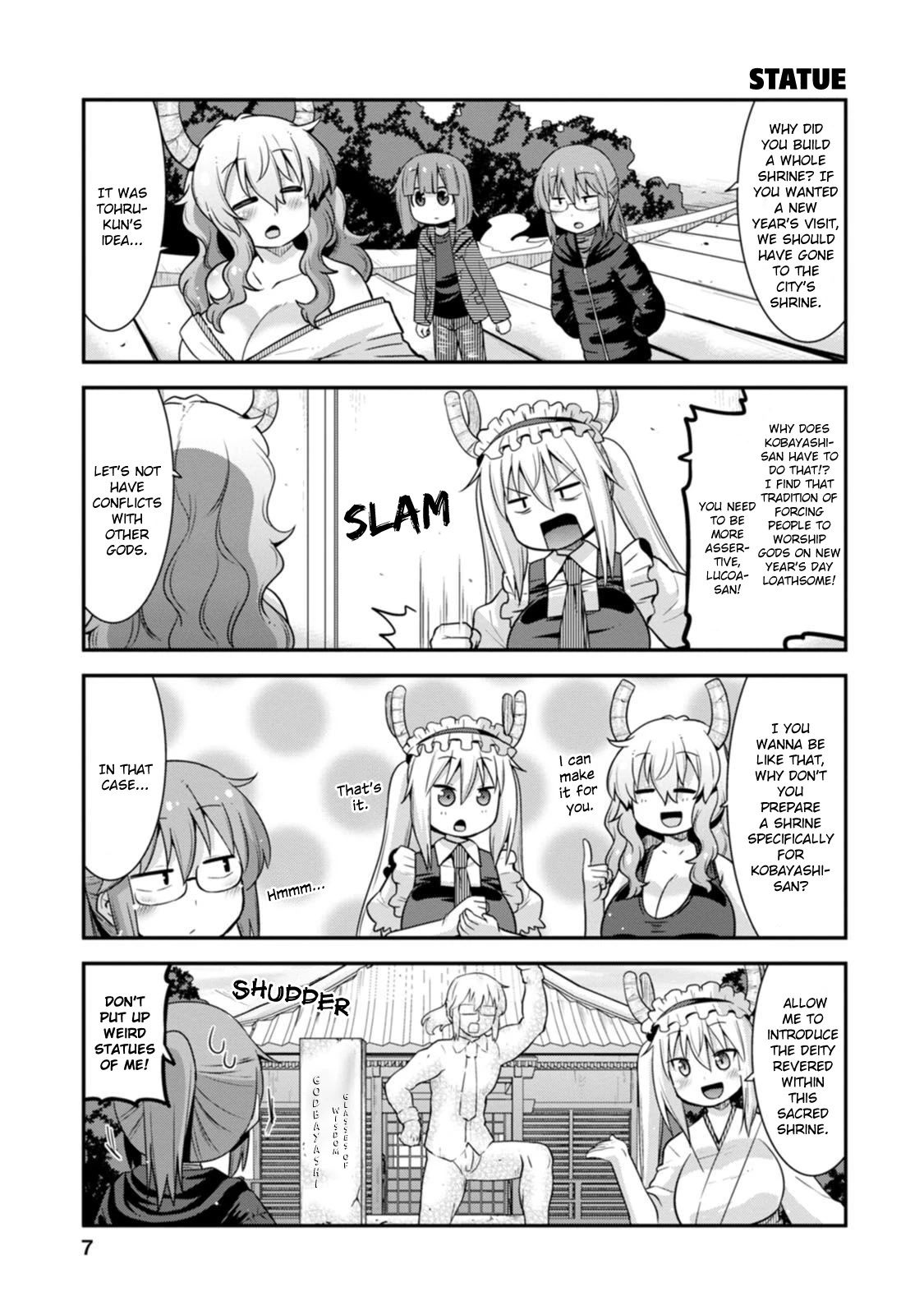 Kobayashi-san-chi no Maid Dragon: Lucoa wa Boku no xx Desu chapter 36 page 3