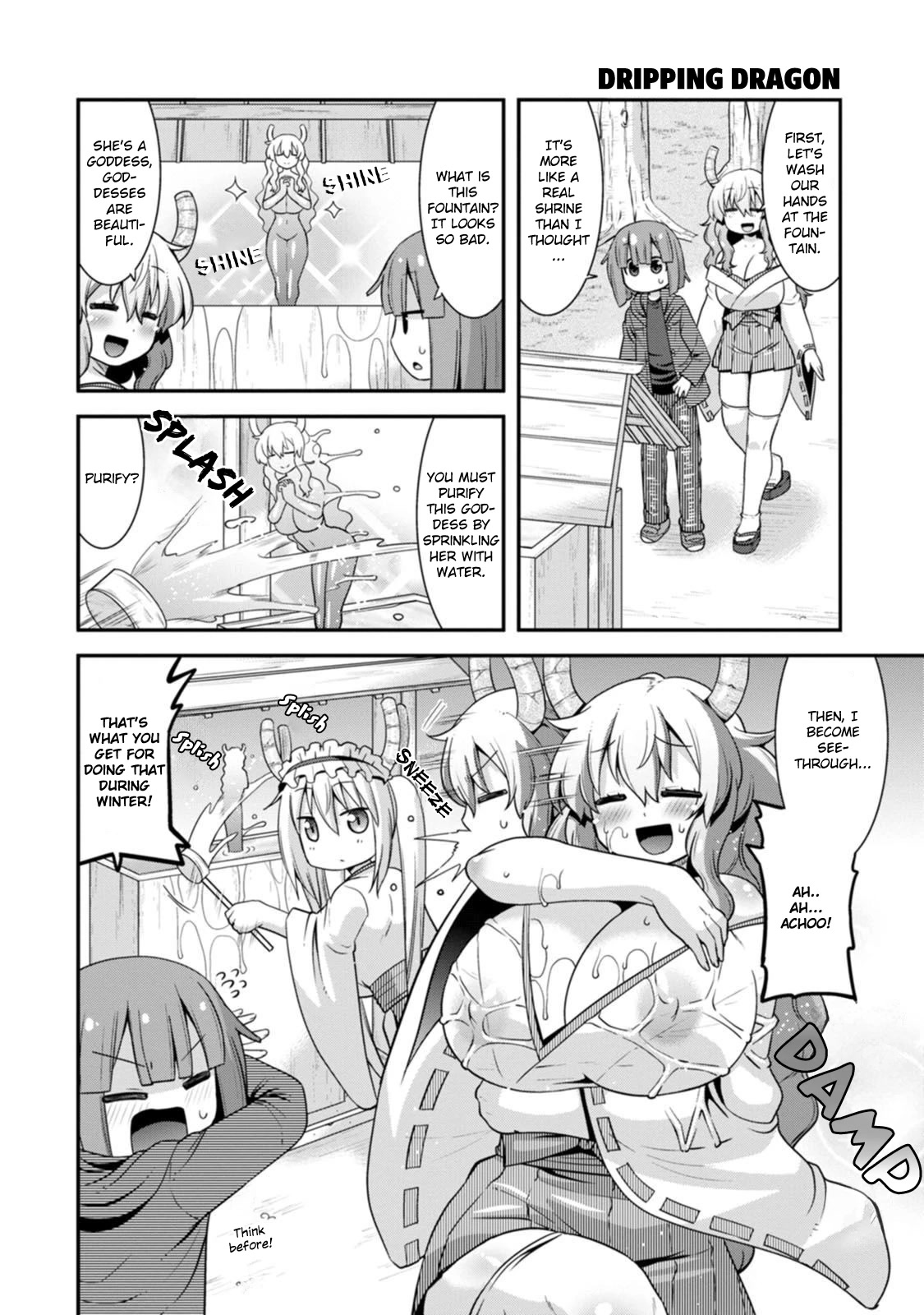 Kobayashi-san-chi no Maid Dragon: Lucoa wa Boku no xx Desu chapter 36 page 4