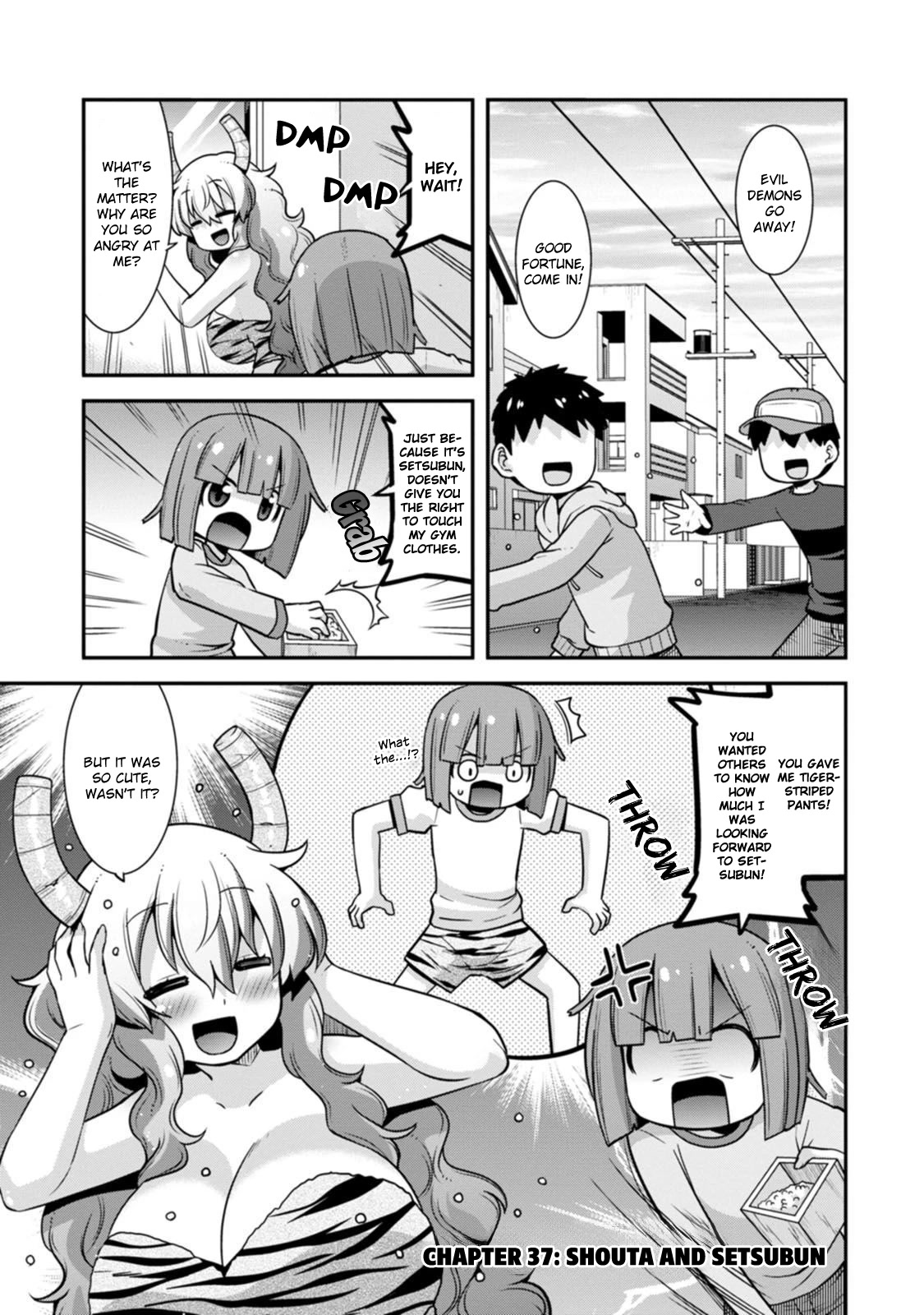 Kobayashi-san-chi no Maid Dragon: Lucoa wa Boku no xx Desu chapter 37 page 1