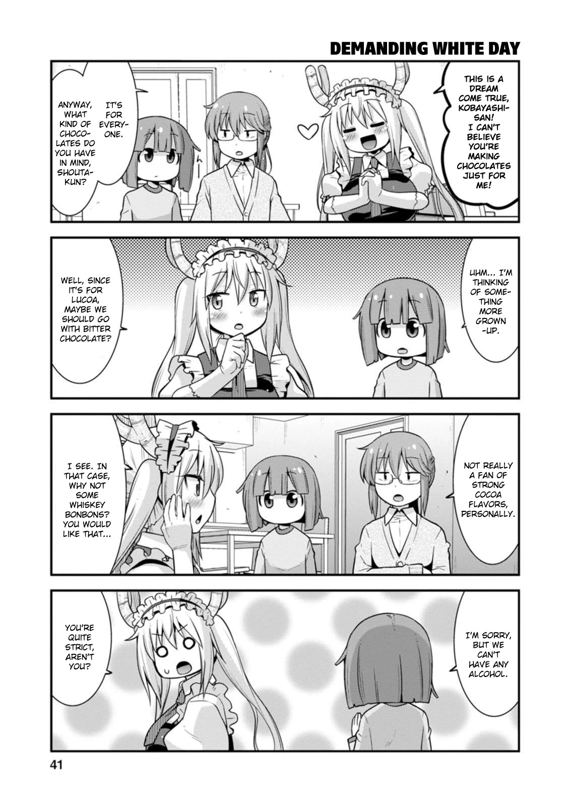 Kobayashi-san-chi no Maid Dragon: Lucoa wa Boku no xx Desu chapter 38 page 5