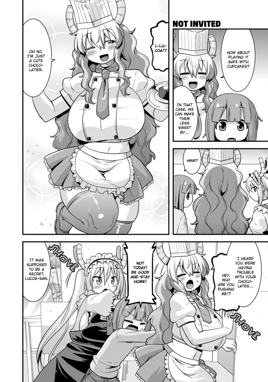 Kobayashi-san-chi no Maid Dragon: Lucoa wa Boku no xx Desu chapter 38 page 6