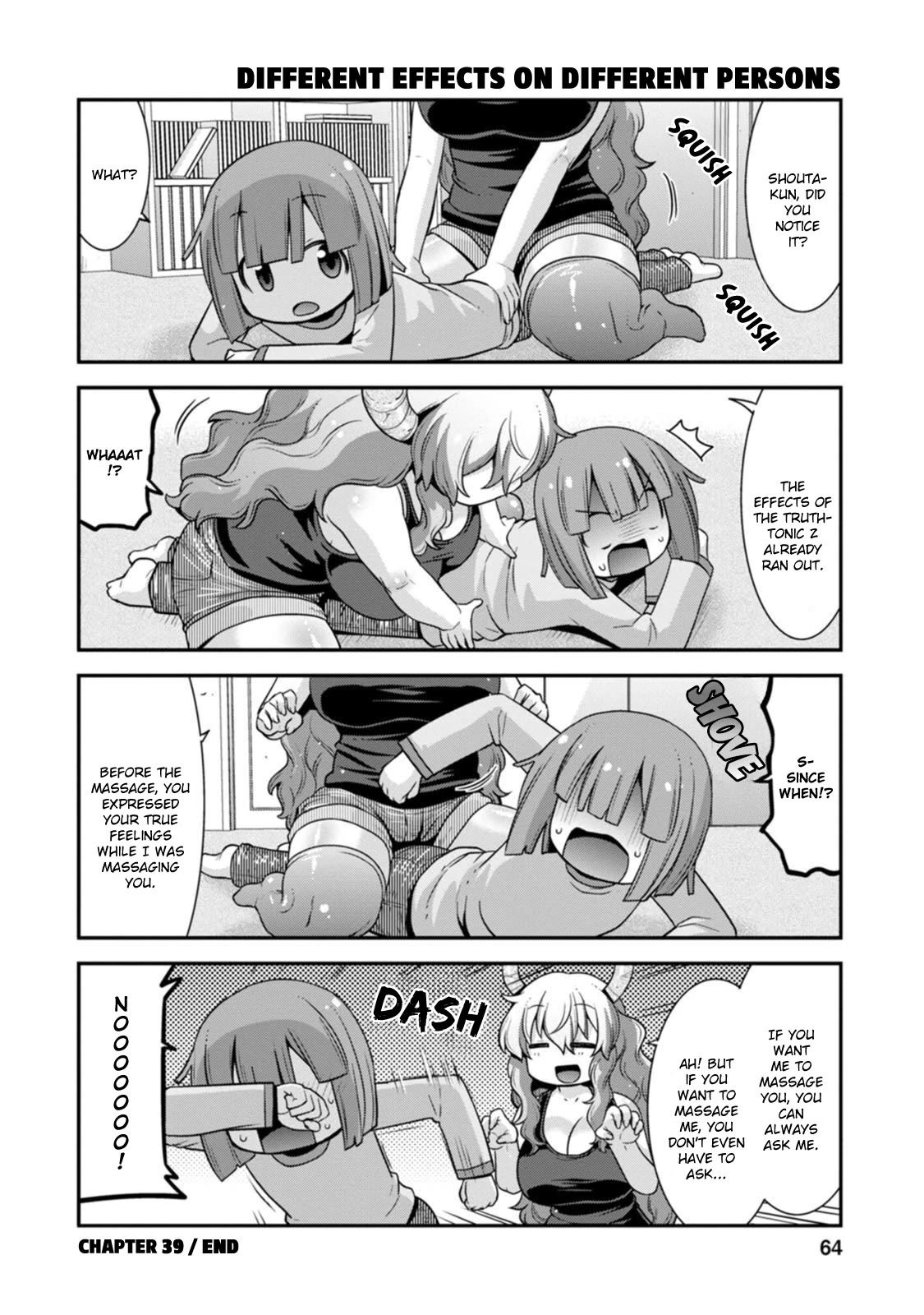 Kobayashi-san-chi no Maid Dragon: Lucoa wa Boku no xx Desu chapter 39 page 14