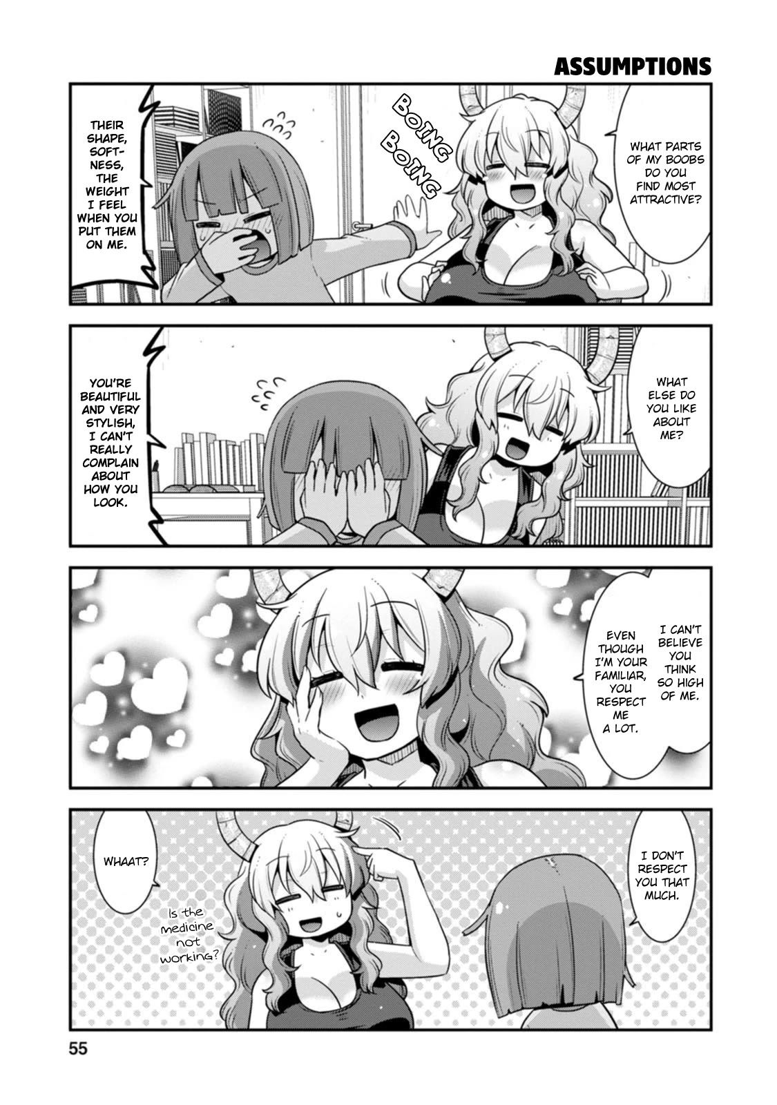 Kobayashi-san-chi no Maid Dragon: Lucoa wa Boku no xx Desu chapter 39 page 5