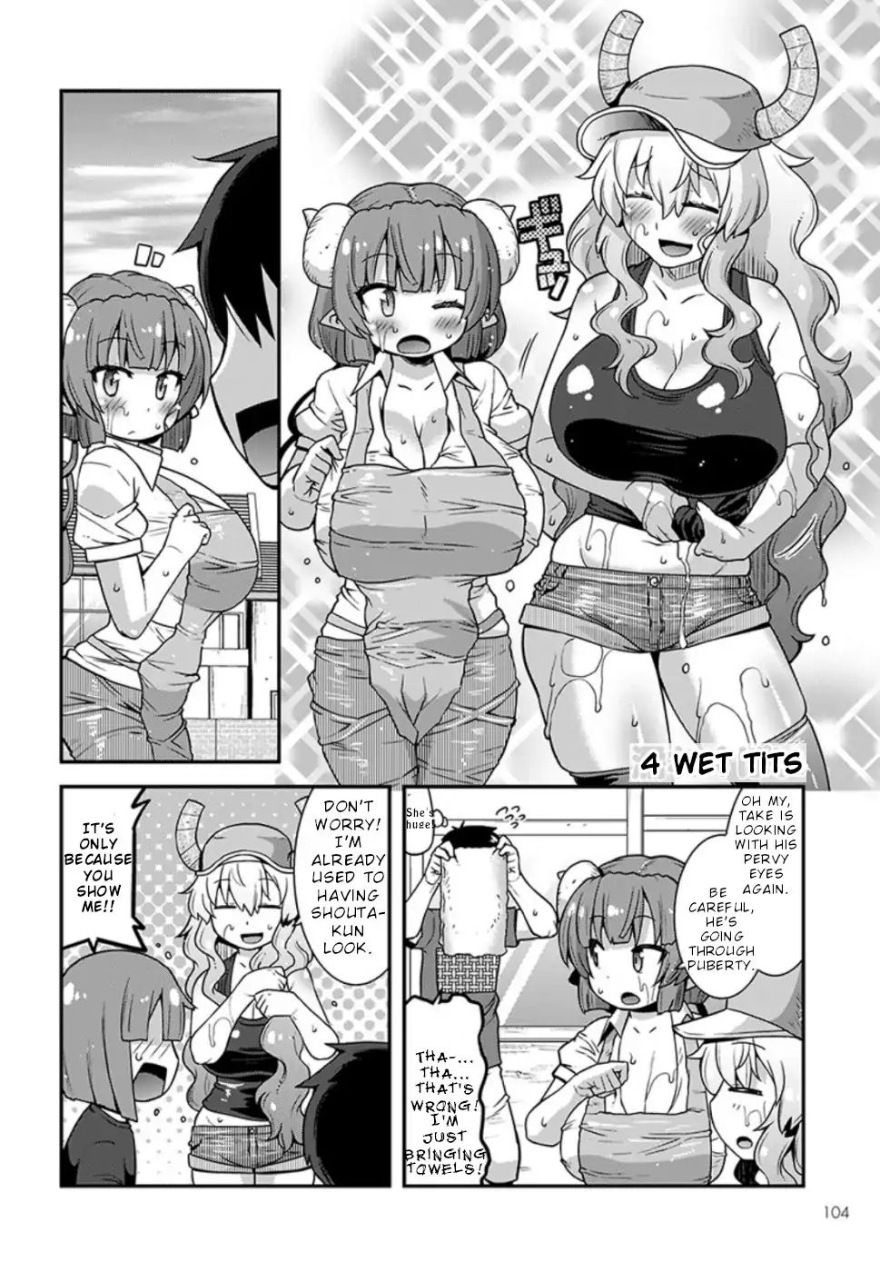 Kobayashi-san-chi no Maid Dragon: Lucoa wa Boku no xx Desu chapter 7 page 4