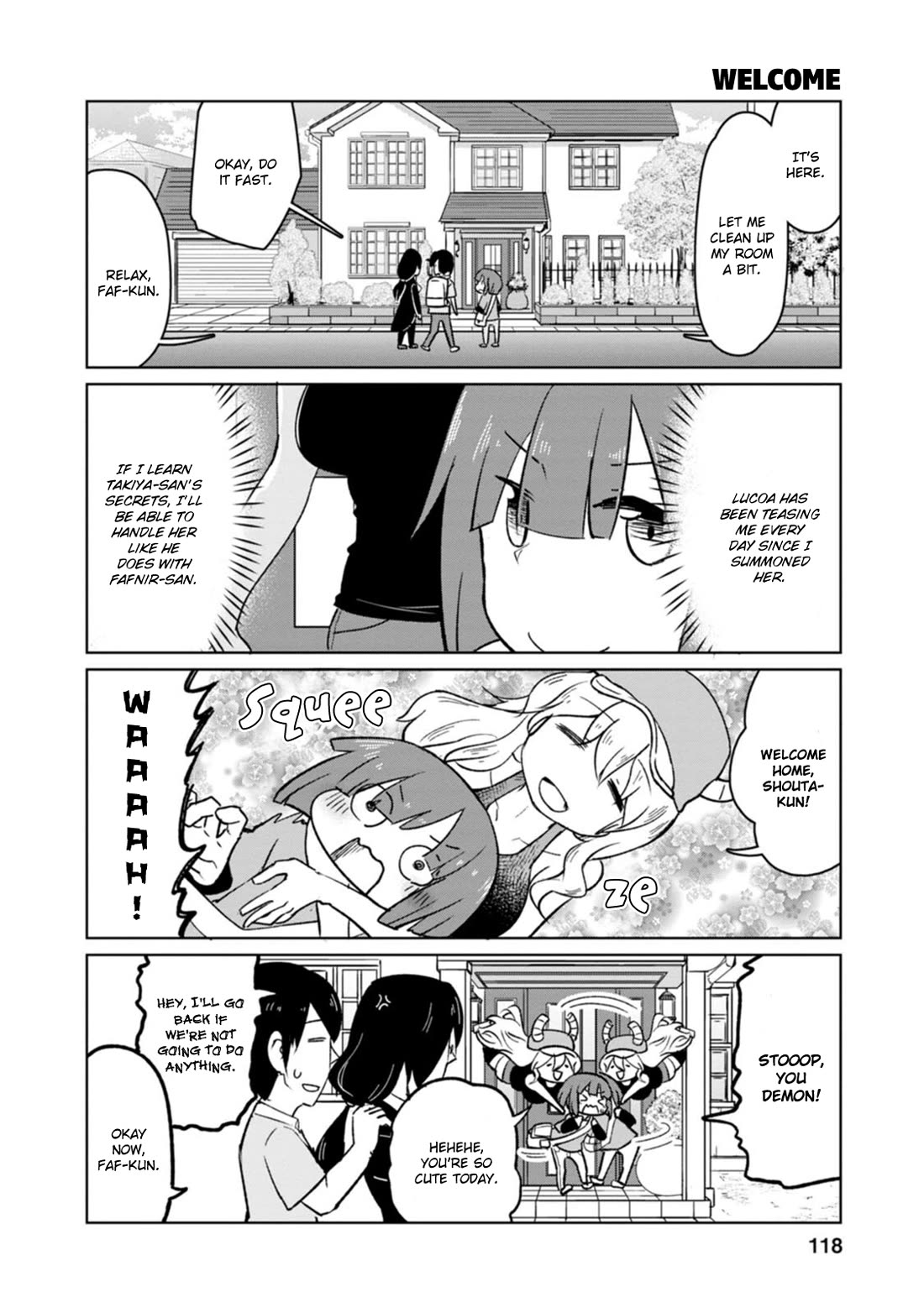 Kobayashi-san Chi no Maid Dragon: Okomorigurashi no Fafnir chapter 9 page 2